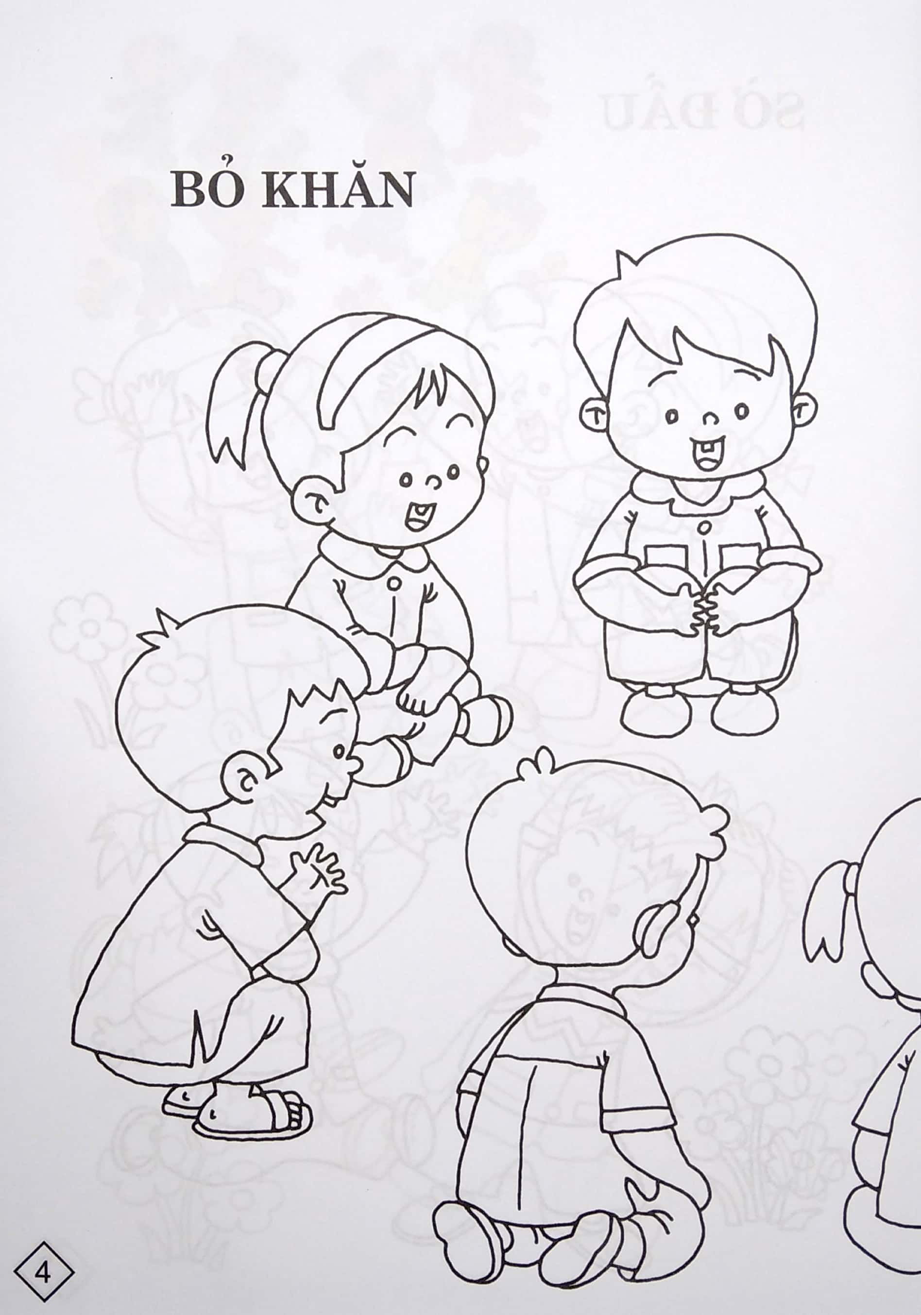 bộ bé tô màu trò chơi dân gian - tập 2 - Ảnh 6