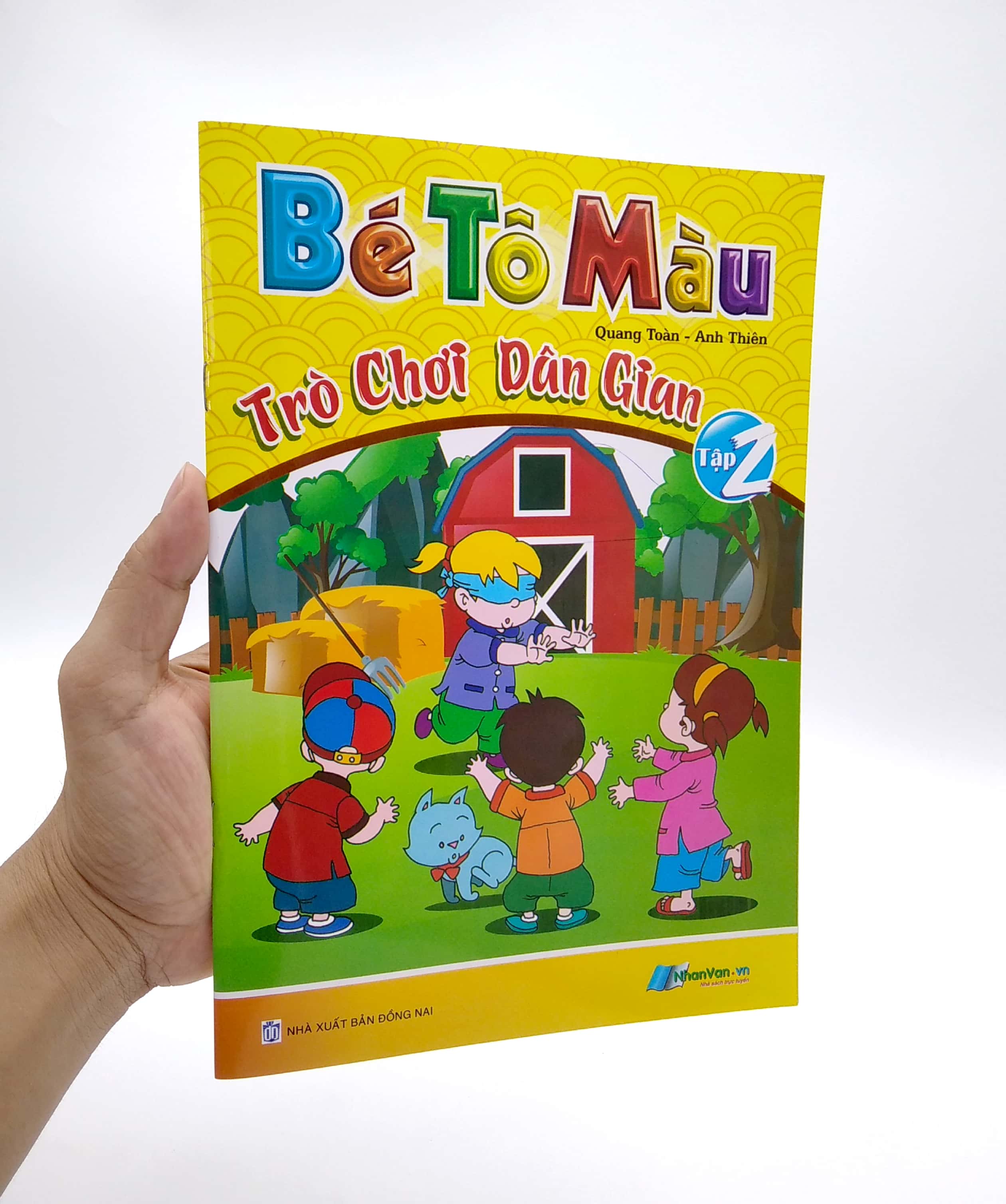 bộ bé tô màu trò chơi dân gian - tập 2 - Ảnh 7
