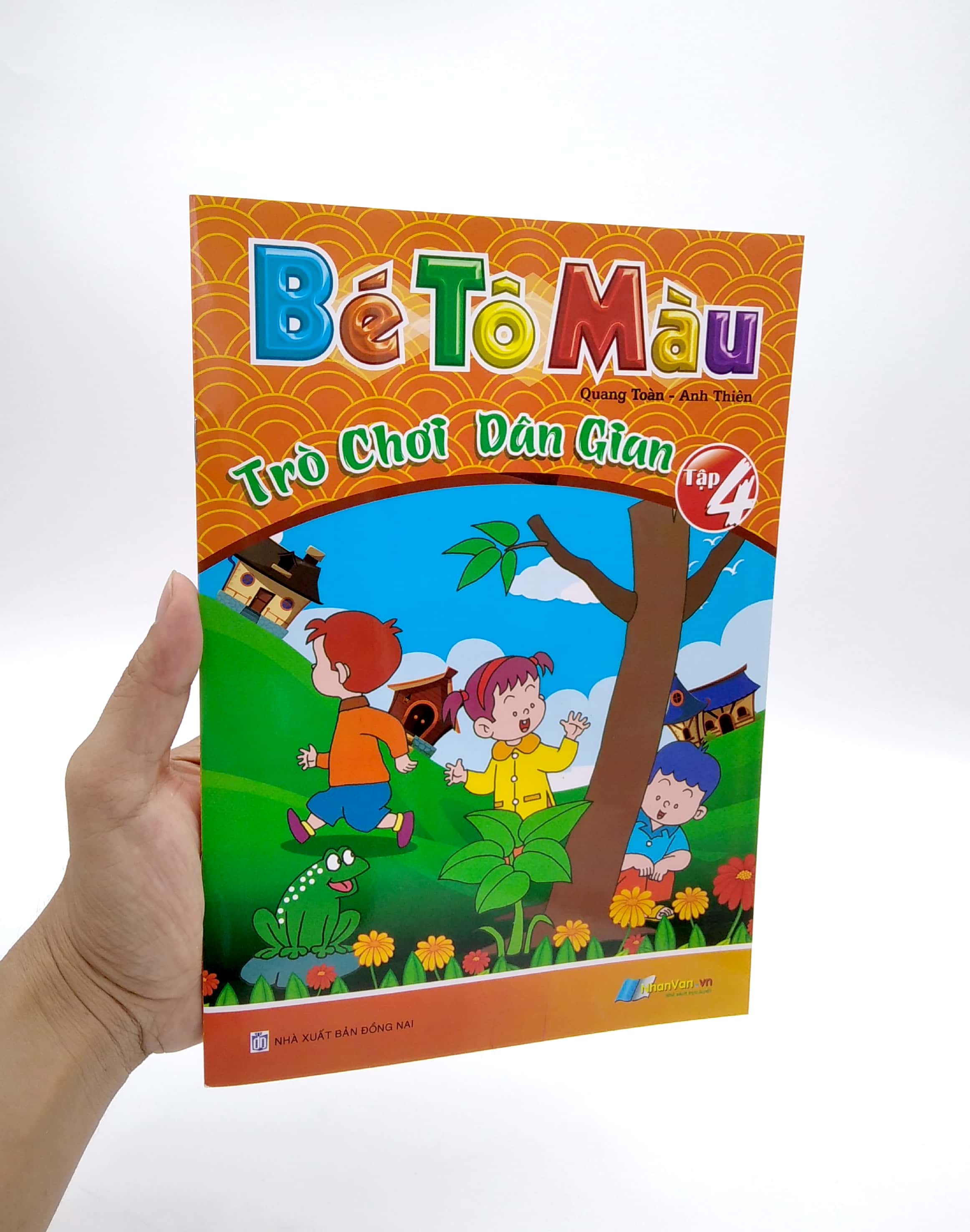 bộ bé tô màu trò chơi dân gian - tập 4 - Ảnh 7