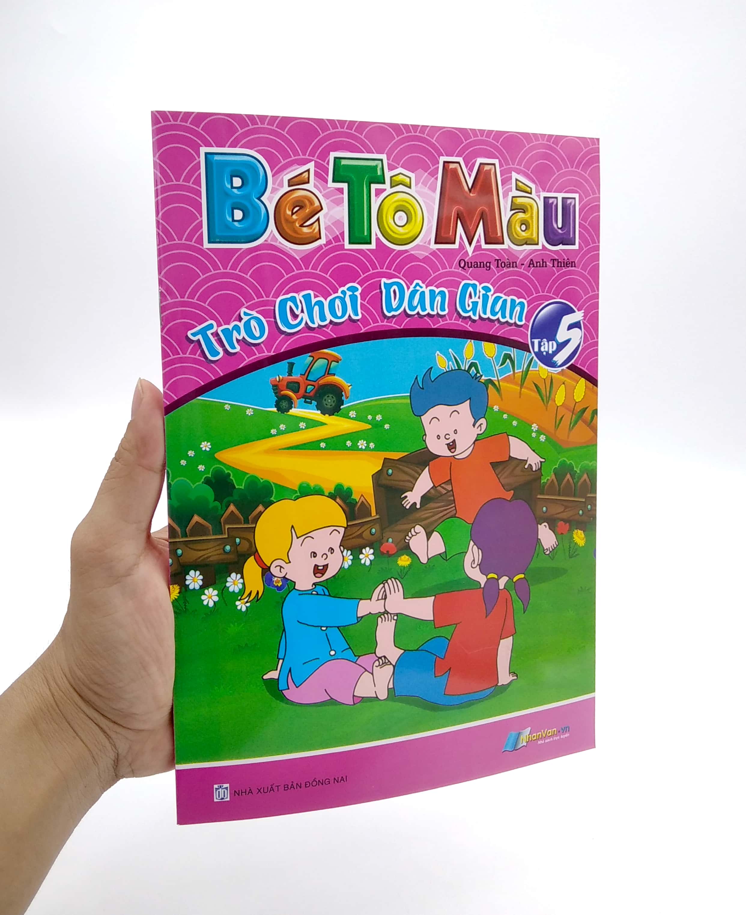 bộ bé tô màu trò chơi dân gian - tập 5 - Ảnh 7