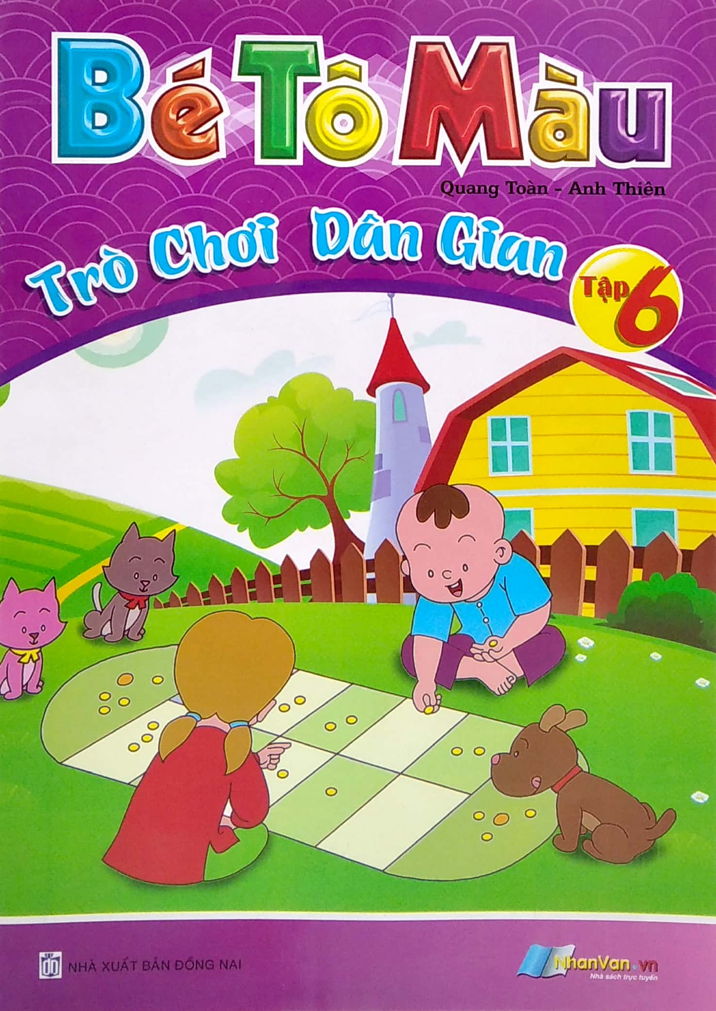 bộ bé tô màu - trò chơi dân gian - tập 6 - Ảnh 3