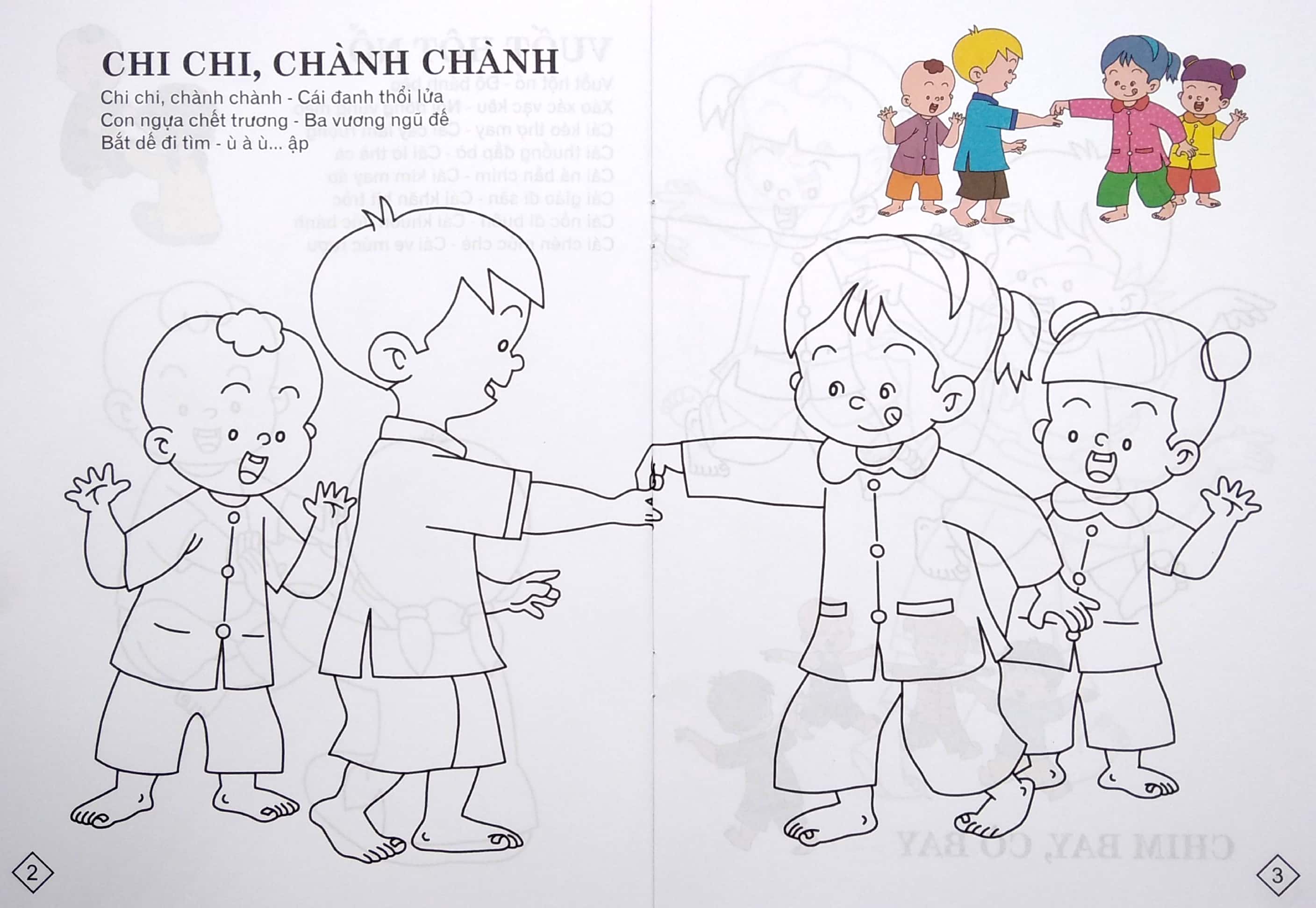bộ bé tô màu - trò chơi dân gian - tập 6 - Ảnh 5