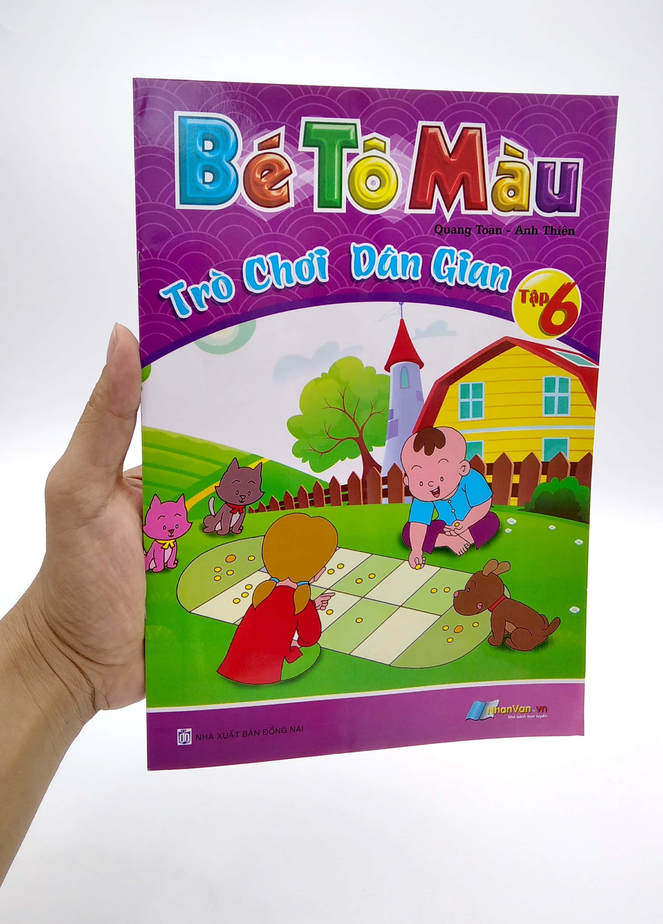 bộ bé tô màu - trò chơi dân gian - tập 6 - Ảnh 8