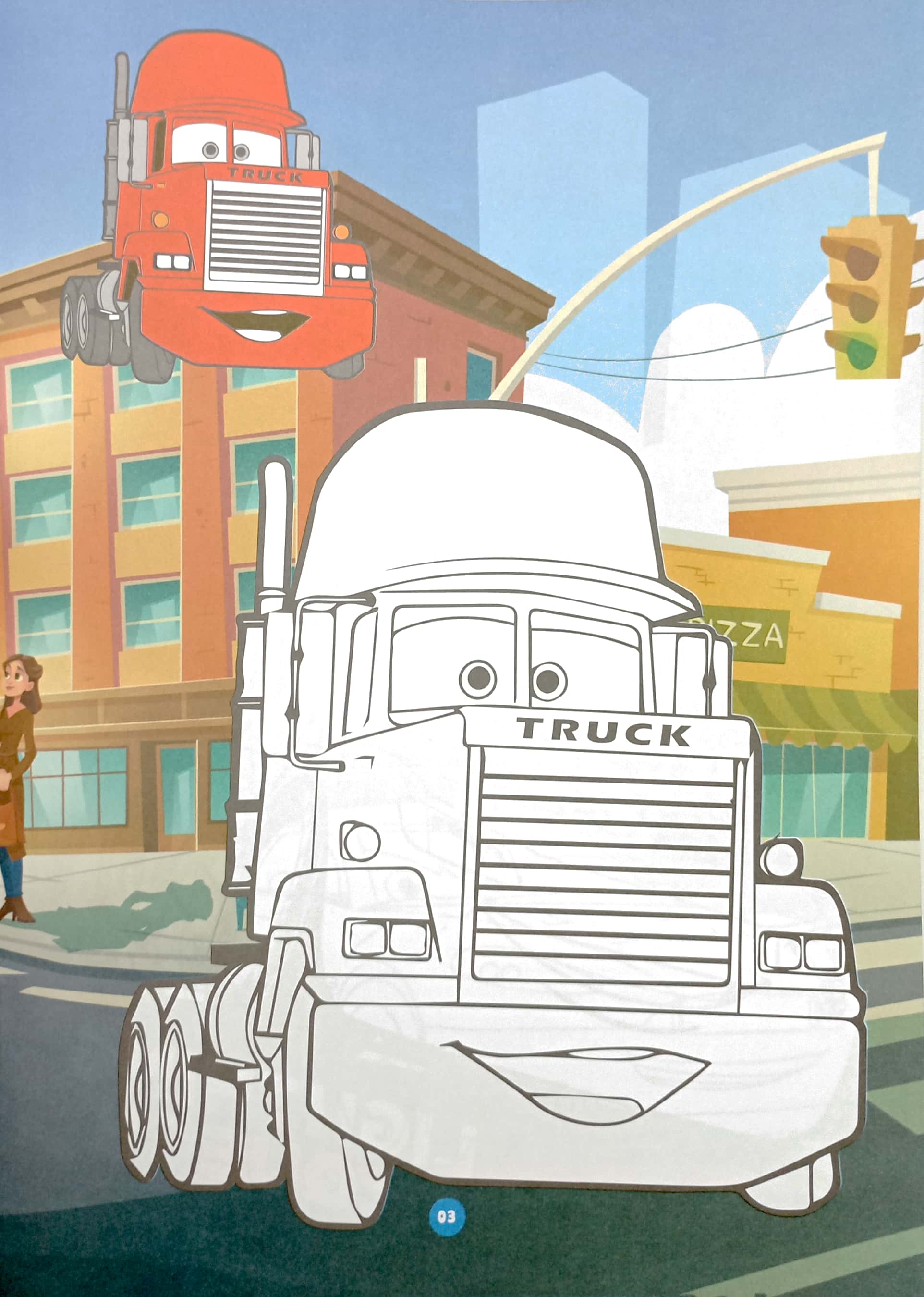 bộ bé tô màu - vương quốc xe hơi 3 - Ảnh 5