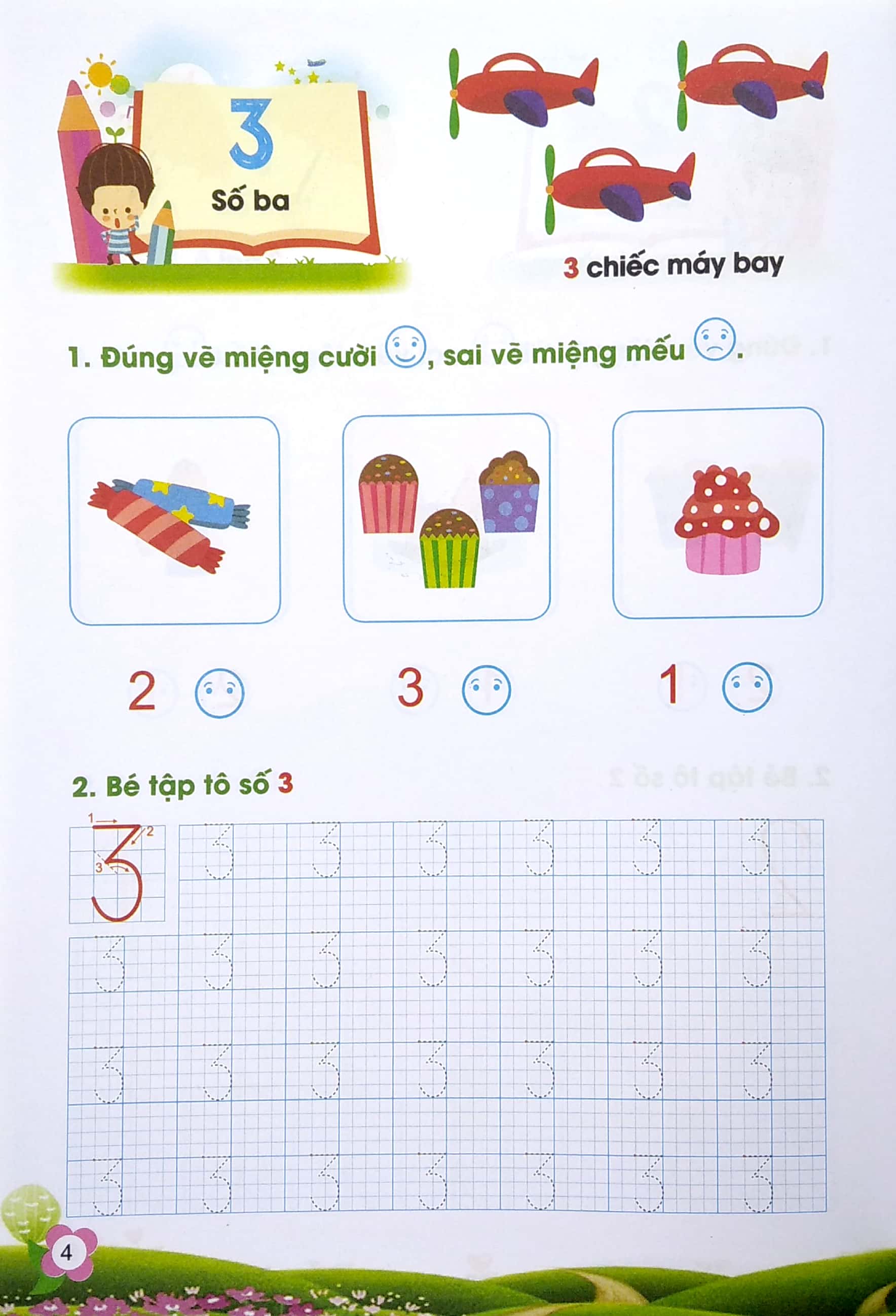 bộ bé tự tin vào lớp 1 - cùng bé học toán (dành cho bé từ 5 - 6 tuổi) - tập 2 - Ảnh 5