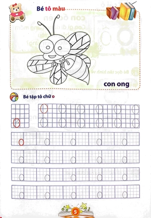 bộ bé vào lớp 1 - bé làm quen với chữ cái - tập 2 - Ảnh 7