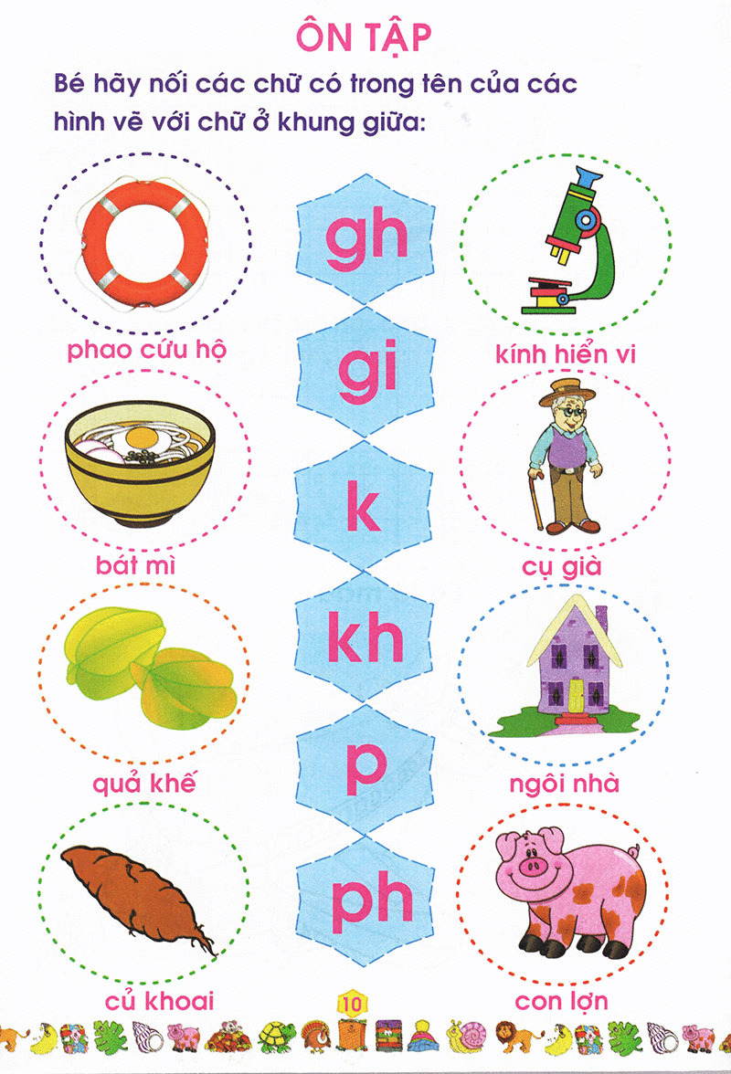 bộ bé vào lớp 1 - tập tô chữ cái (quyển 3) - Ảnh 11