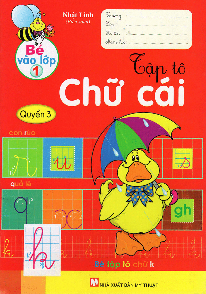 bộ bé vào lớp 1 - tập tô chữ cái (quyển 3) - Ảnh 2