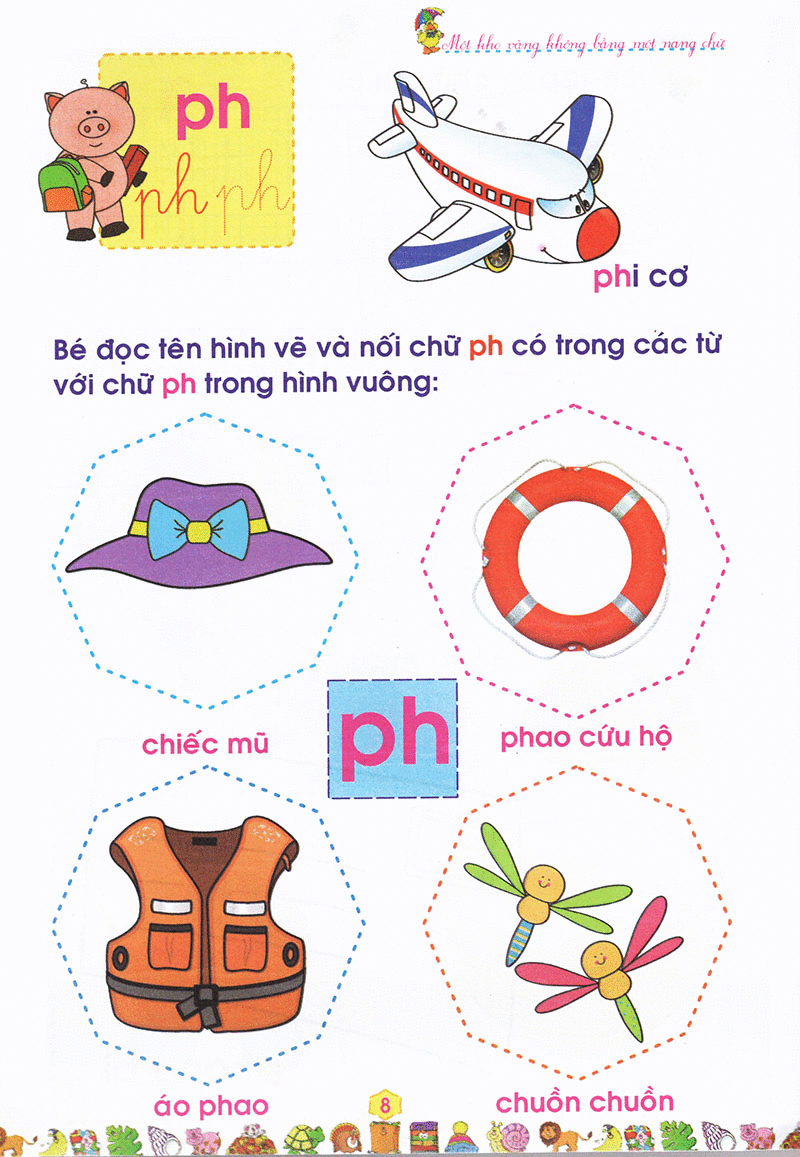 bộ bé vào lớp 1 - tập tô chữ cái (quyển 3) - Ảnh 9