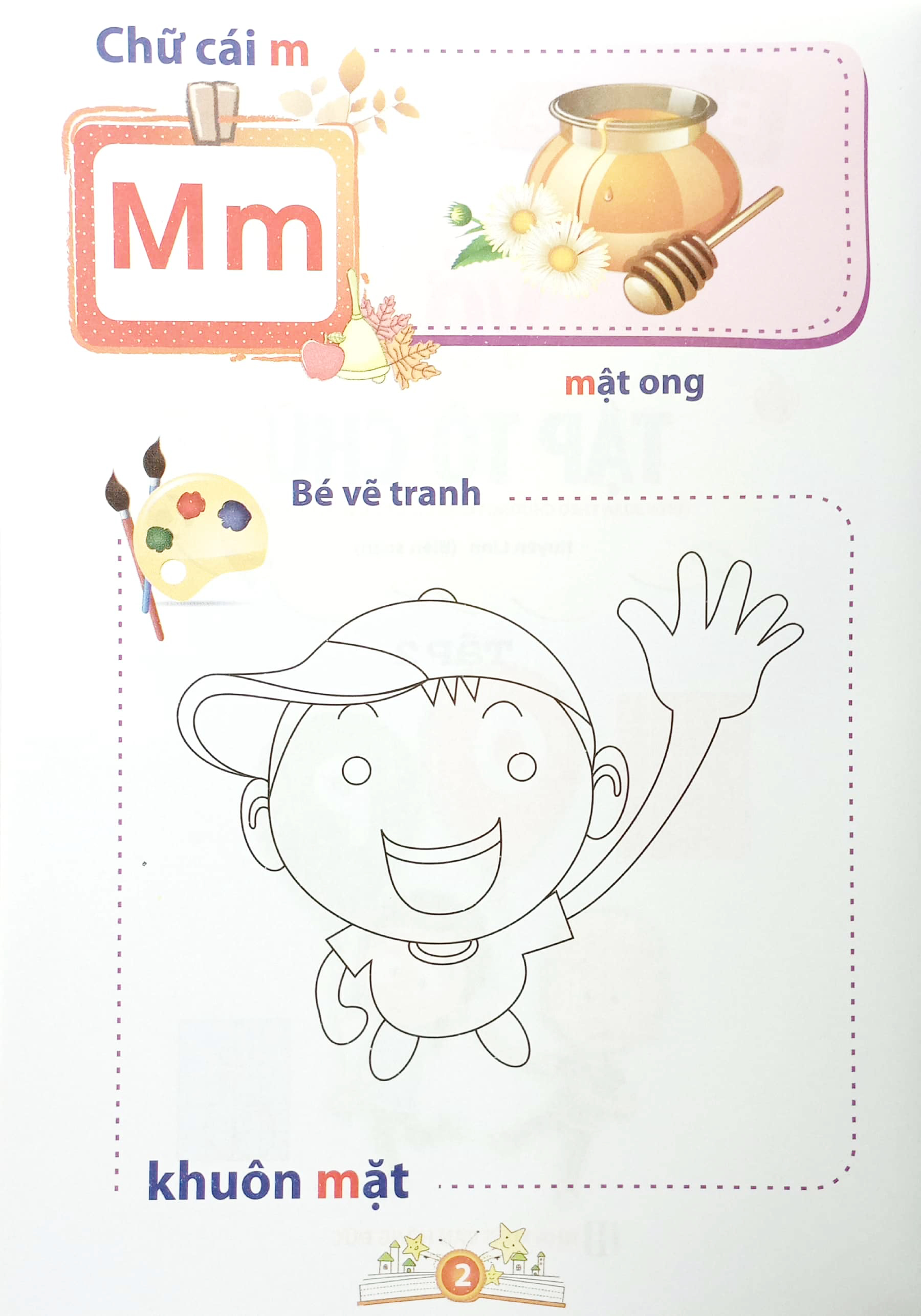 bộ bé vào lớp 1 - vở tập tô chữ - tập 2 - Ảnh 4