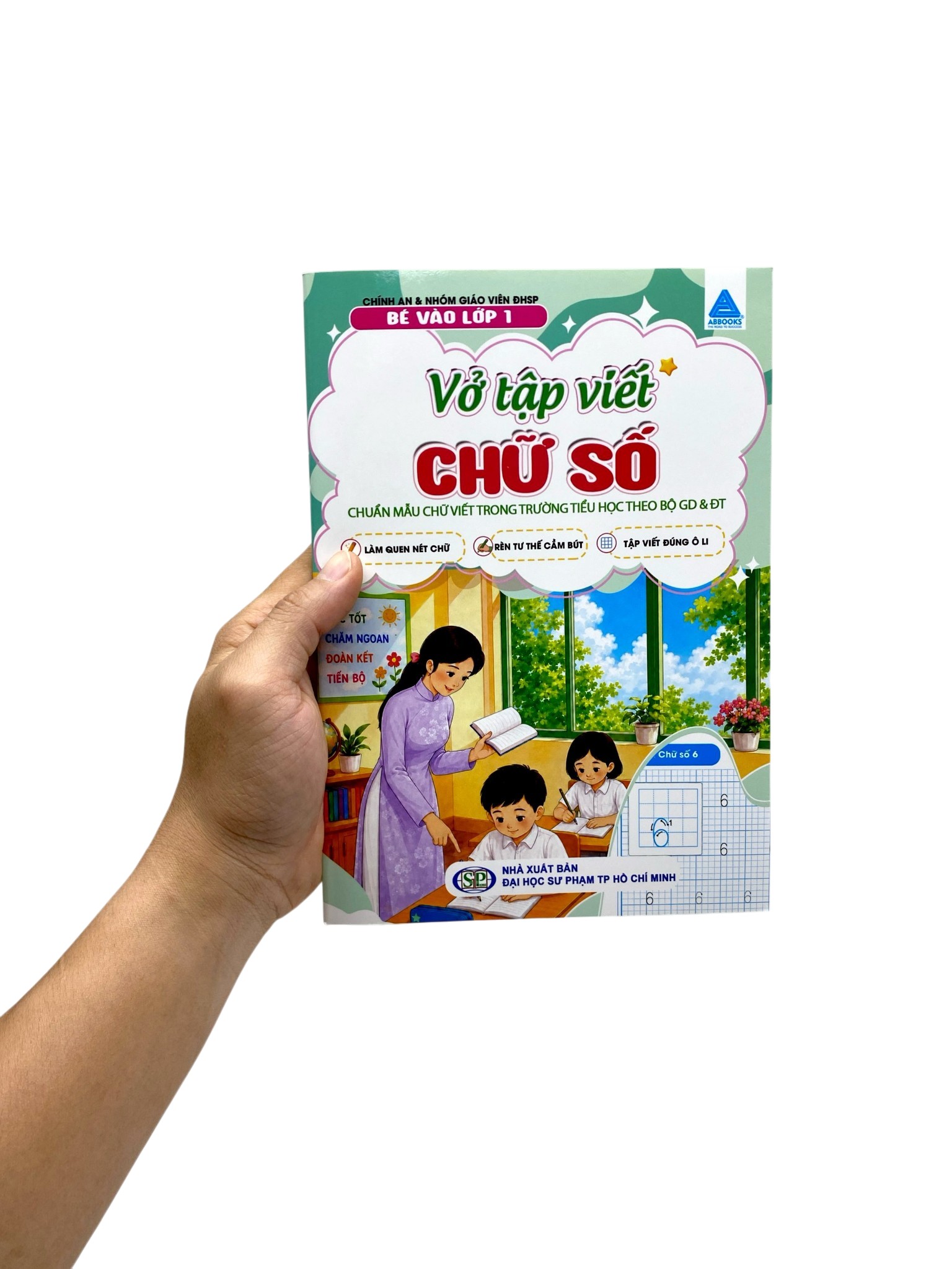 Bộ Bé Vào Lớp 1 - Vở Tập Viết - Chữ Số - Ảnh 8