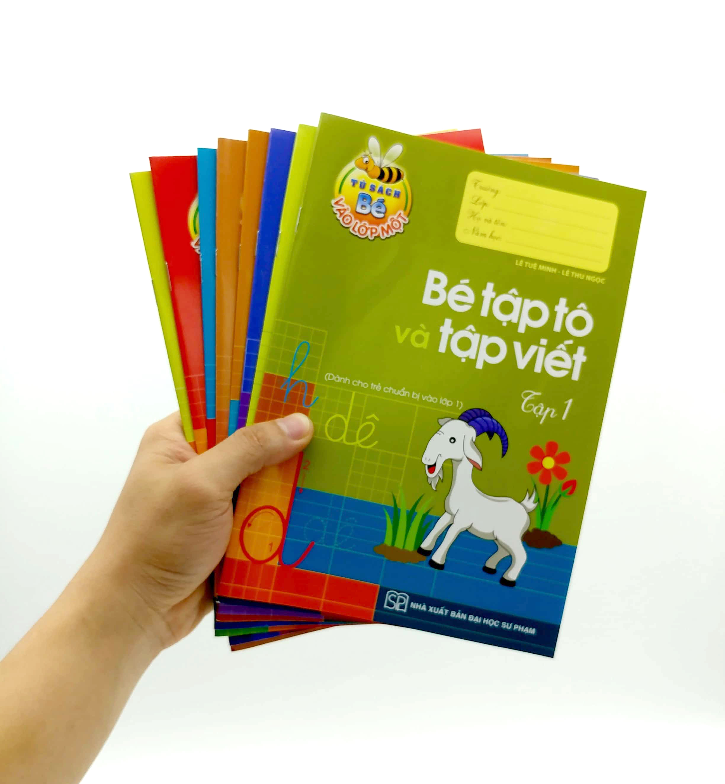bộ bé vào lớp một (bộ túi 8 cuốn) - Ảnh 12