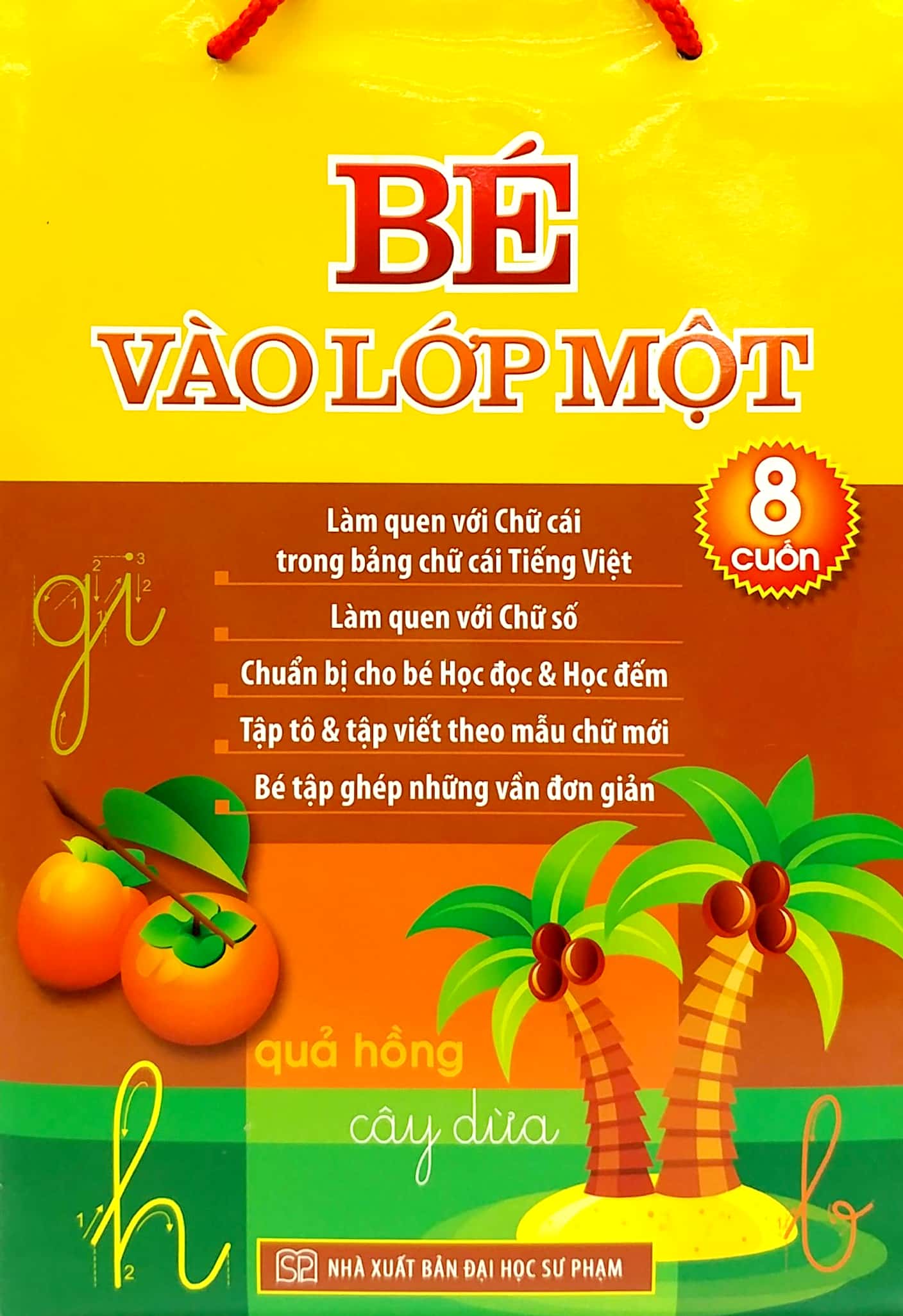 bộ bé vào lớp một (bộ túi 8 cuốn) - Ảnh 2