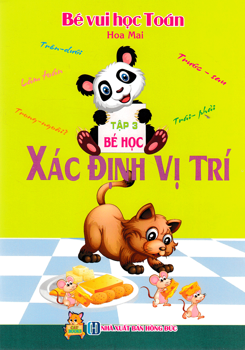 bộ bé vui học toán tập 3 - bé học xác định vị trí - Ảnh 2