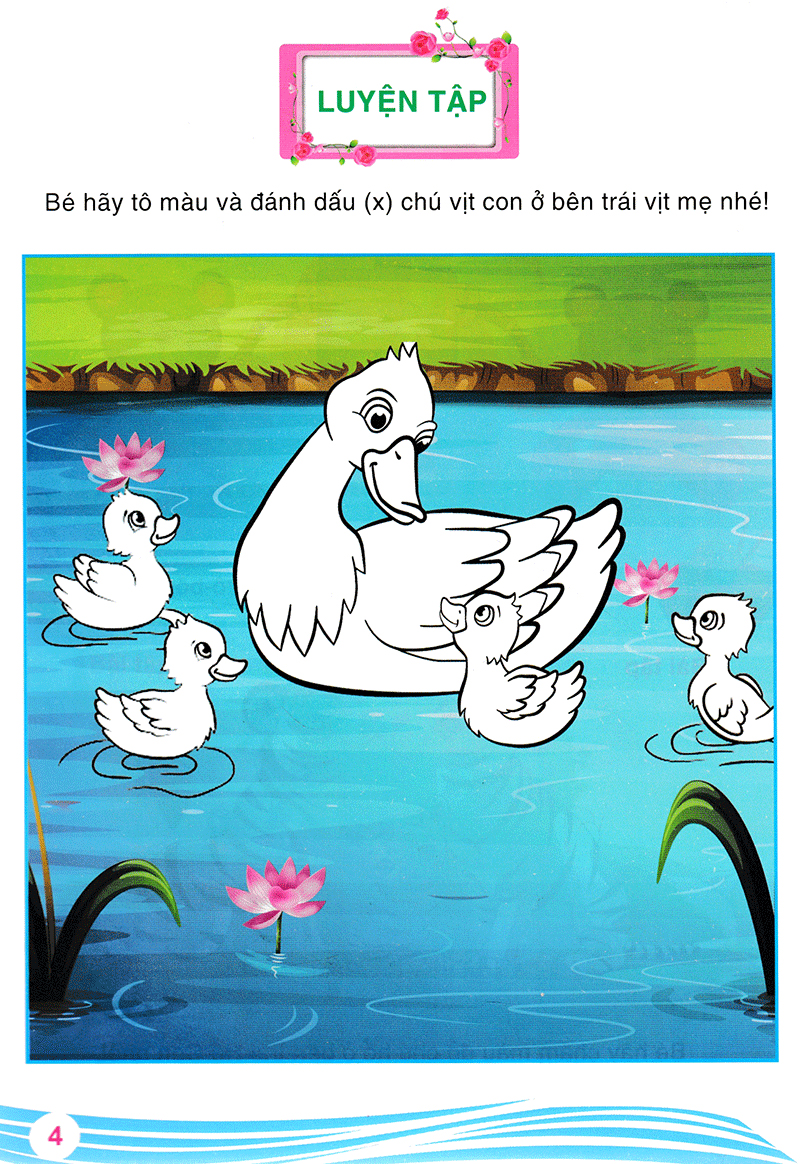 bộ bé vui học toán tập 3 - bé học xác định vị trí - Ảnh 6