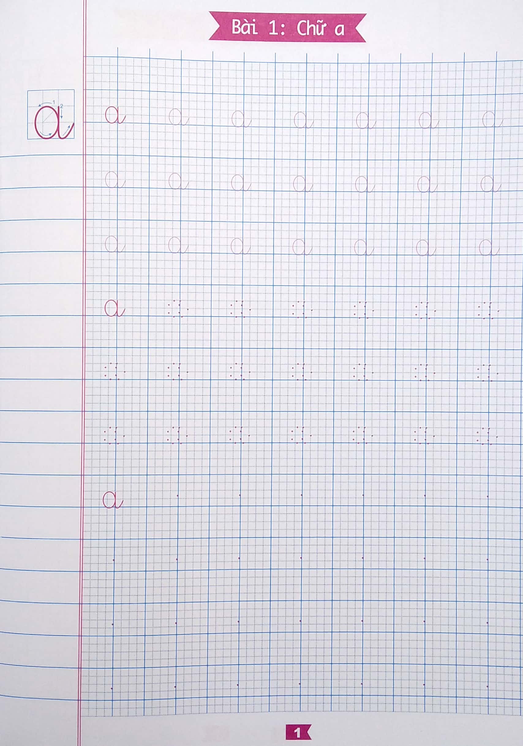 bộ bé vui luyện viết chữ cái - quyển 1 - Ảnh 3