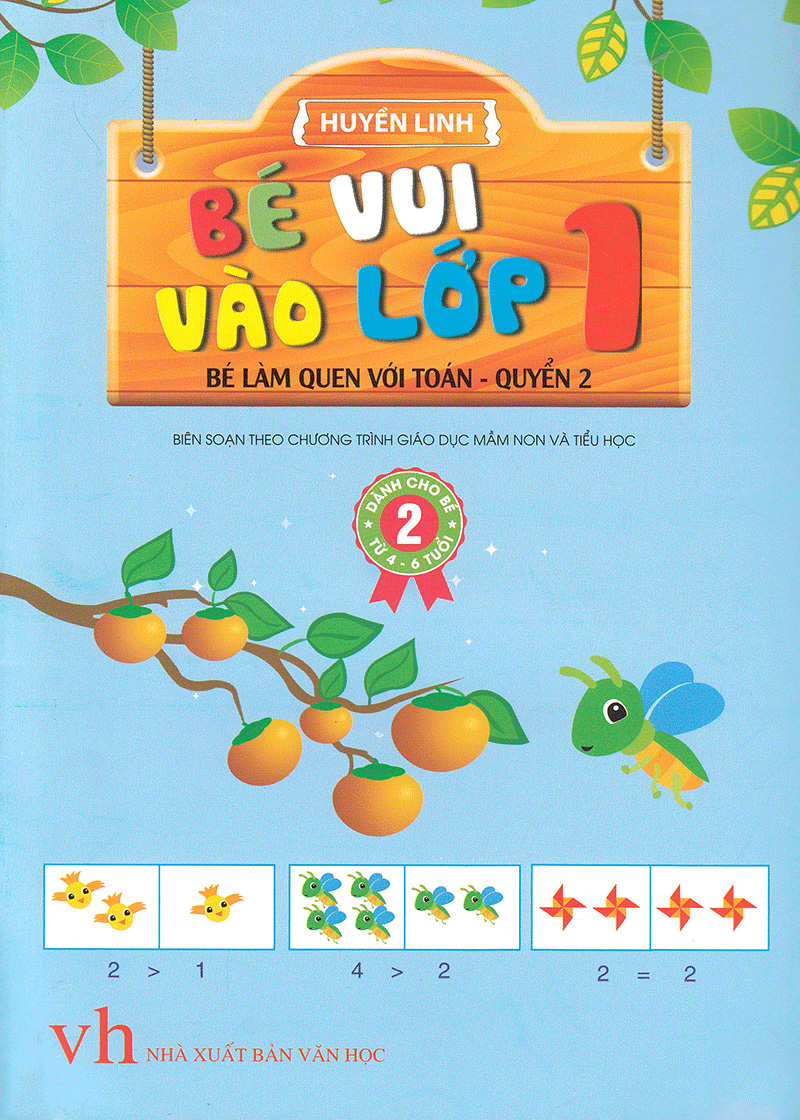 bộ bé vui vào lớp 1 - bé làm quen với toán (quyển 2) - Ảnh 2