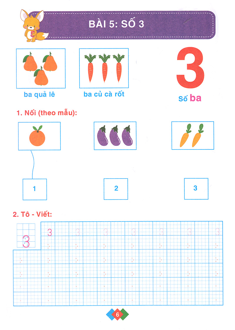 bộ bé vui vào lớp 1 - bé làm quen với toán (quyển 2) - Ảnh 7