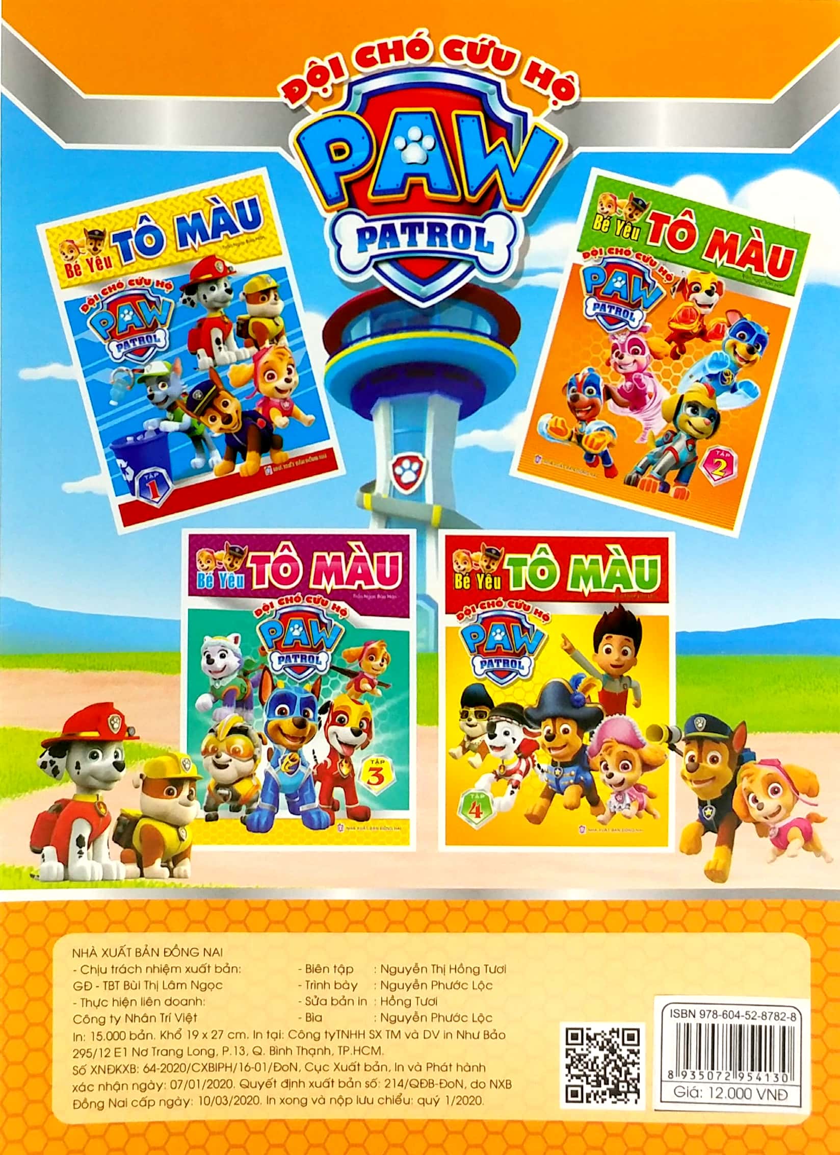 bộ bé yêu tô màu - đội chó cứu hộ paw patrol - tập 2 - Ảnh 7