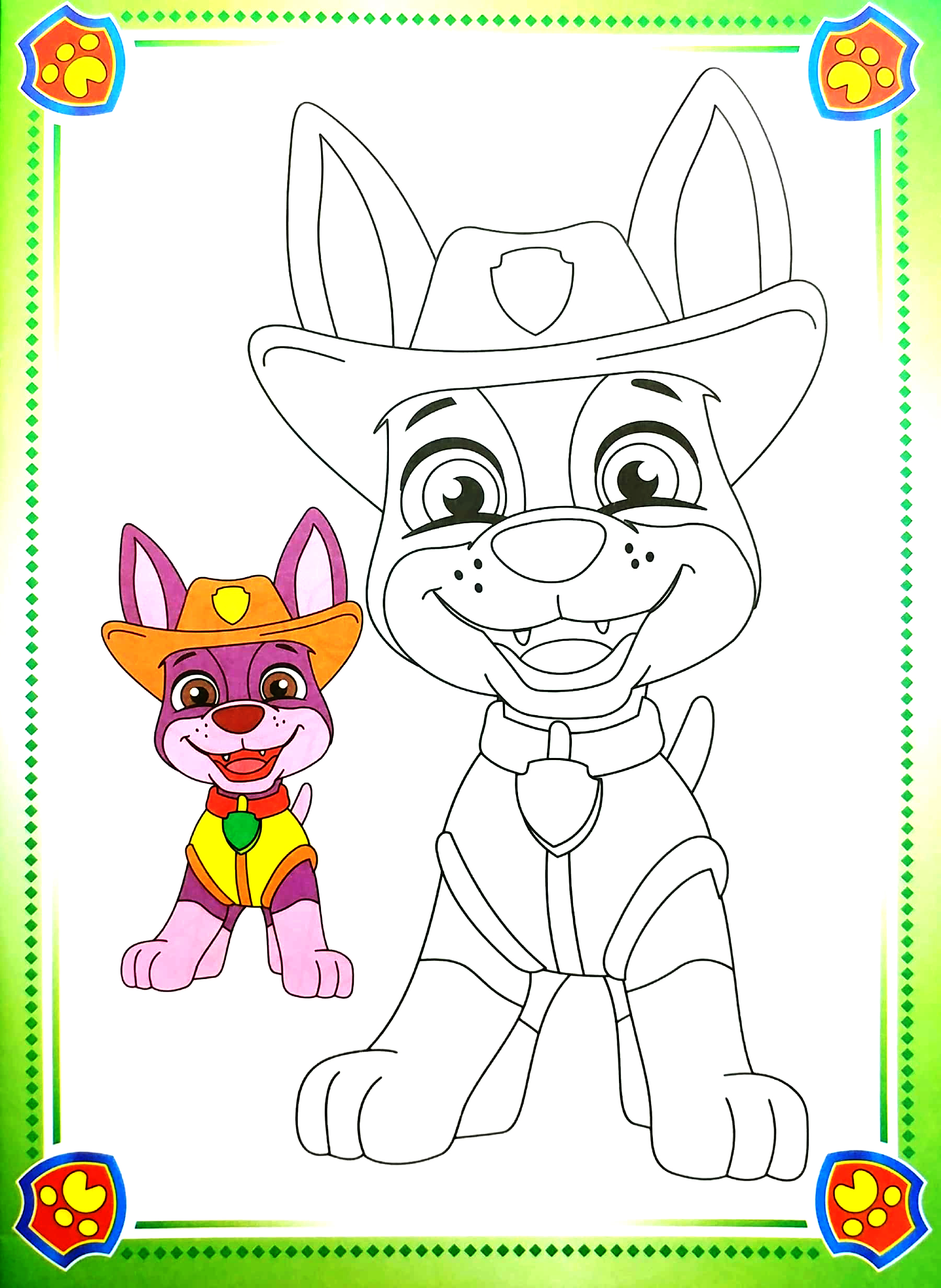 bộ bé yêu tô màu - đội chó cứu hộ paw patrol - tập 3 - Ảnh 5