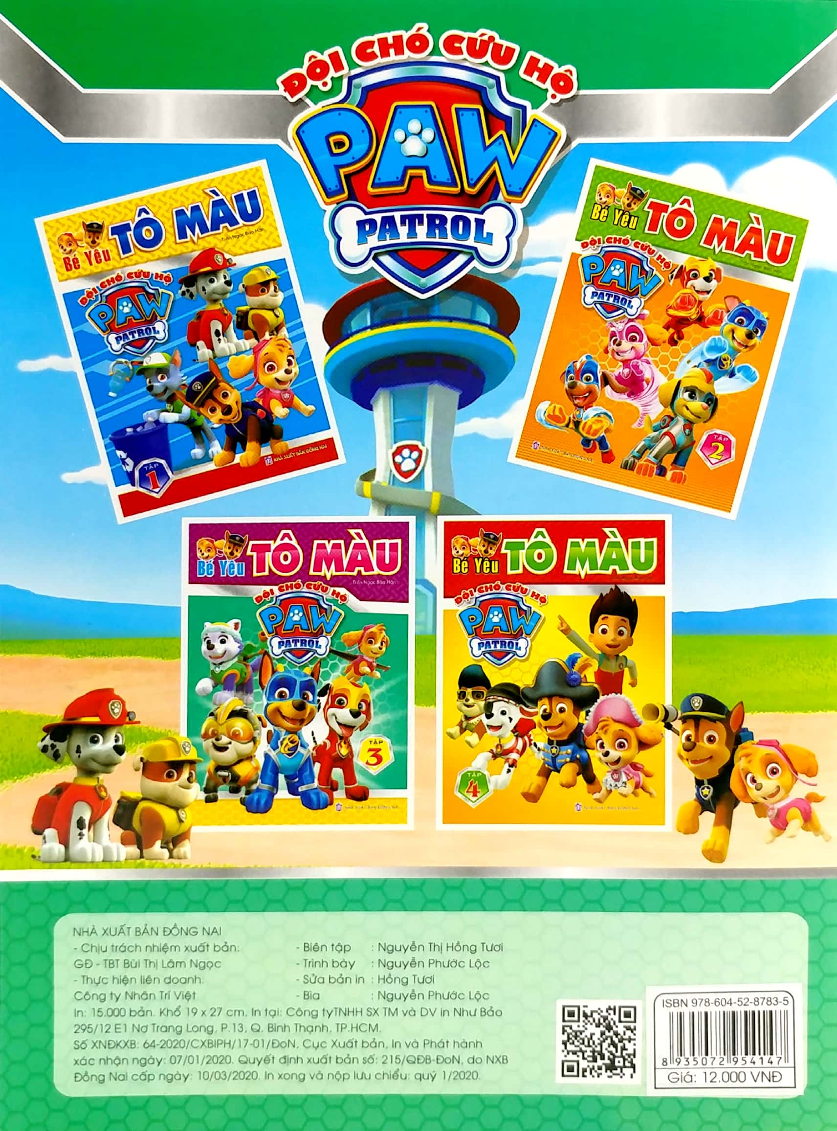 bộ bé yêu tô màu - đội chó cứu hộ paw patrol - tập 3 - Ảnh 7