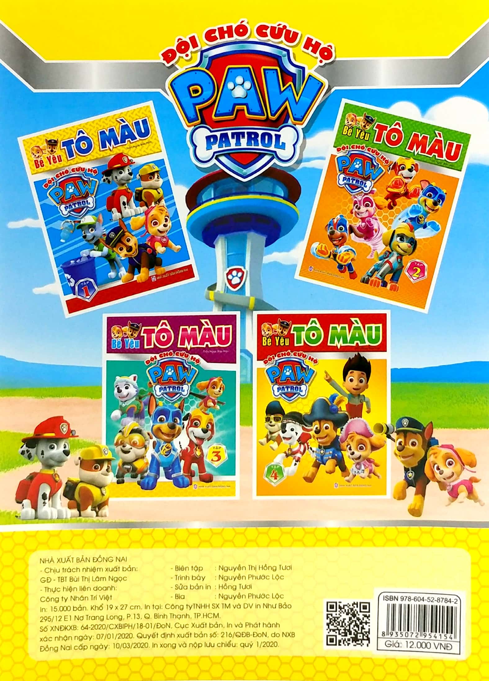 bộ bé yêu tô màu - đội chó cứu hộ paw patrol - tập 4 - Ảnh 7