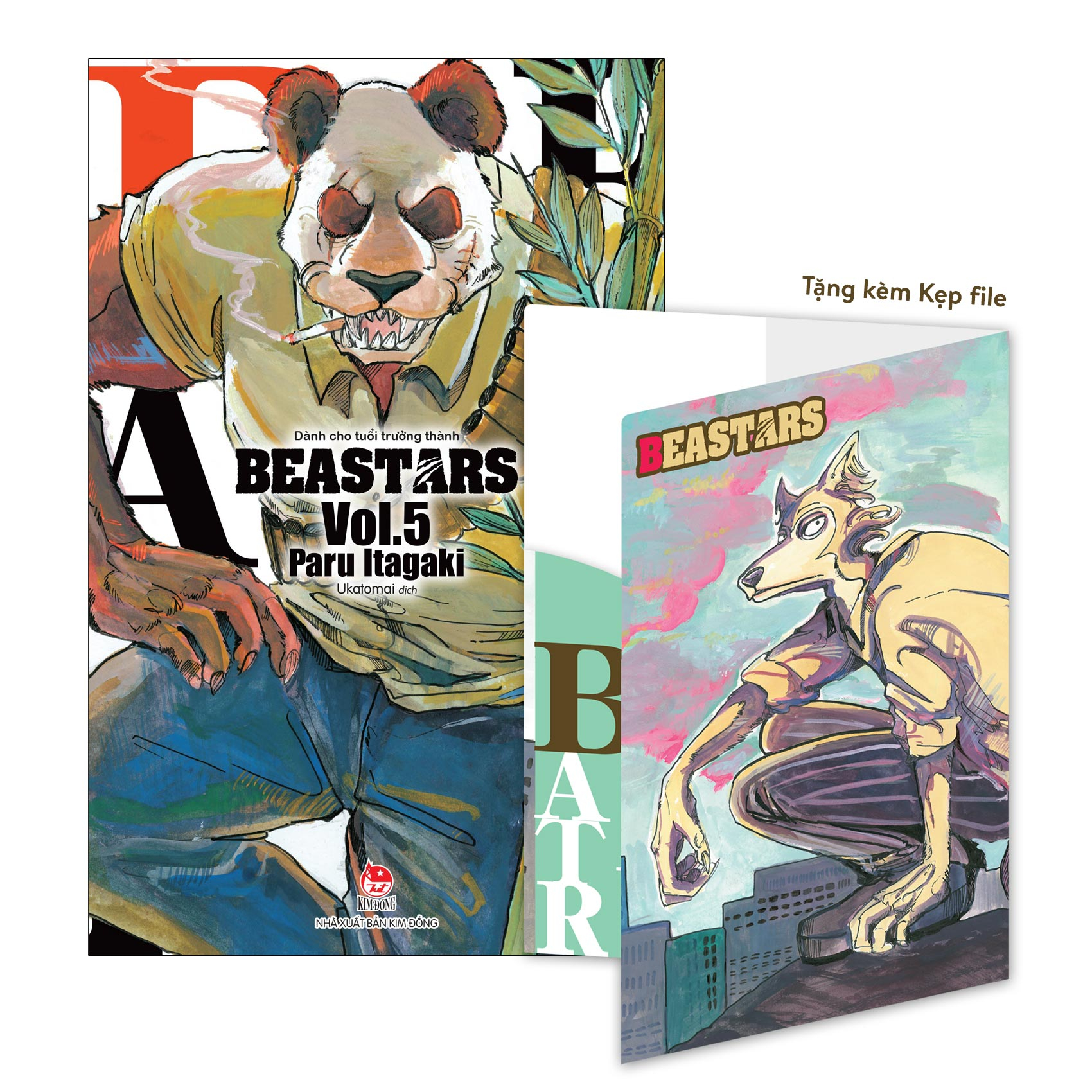 Bộ Beastars - Tập 5 - Tặng Kèm Kẹp File Giấy - Ảnh 2