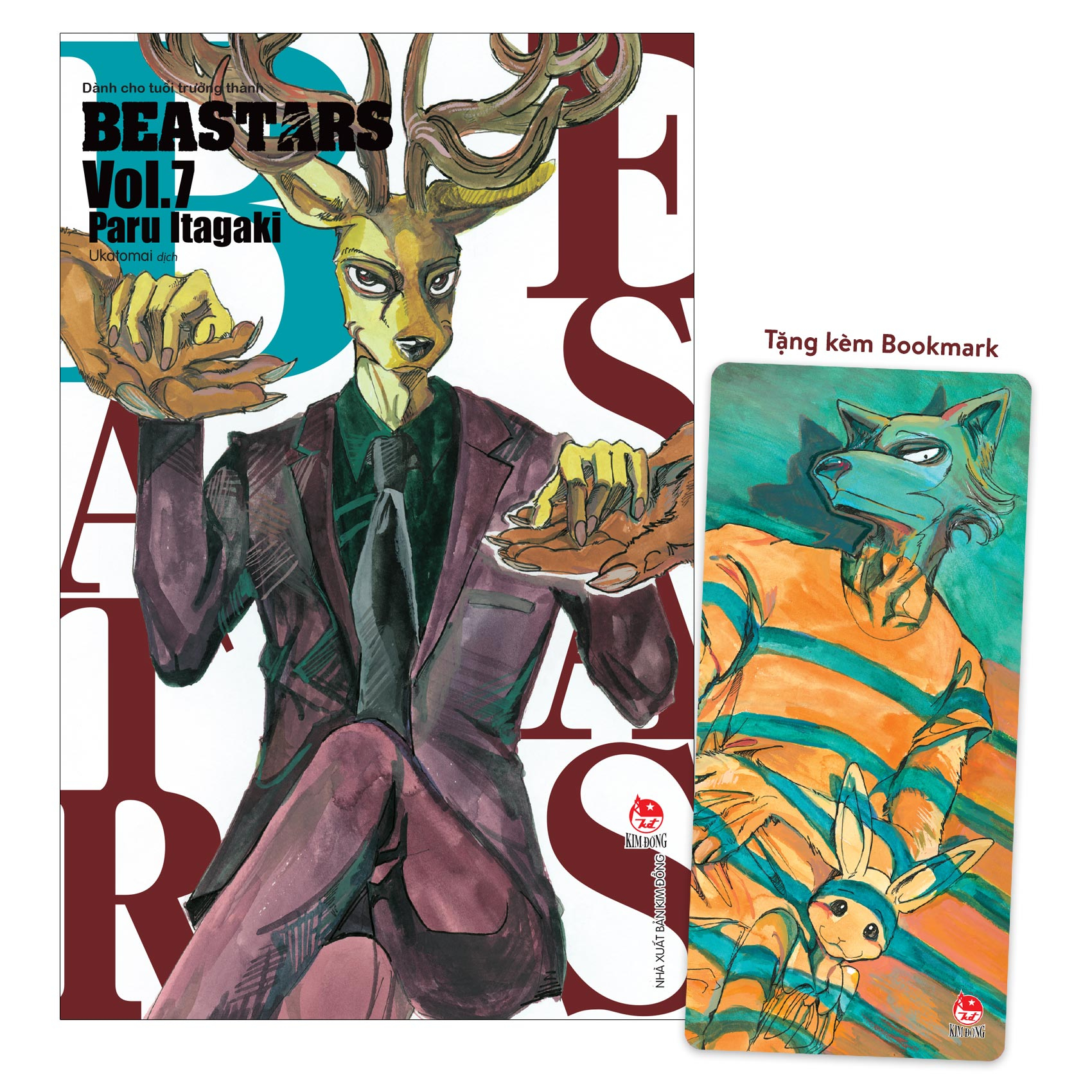 Bộ Beastars - Tập 7 - Tặng Kèm Bookmark' - Ảnh 2