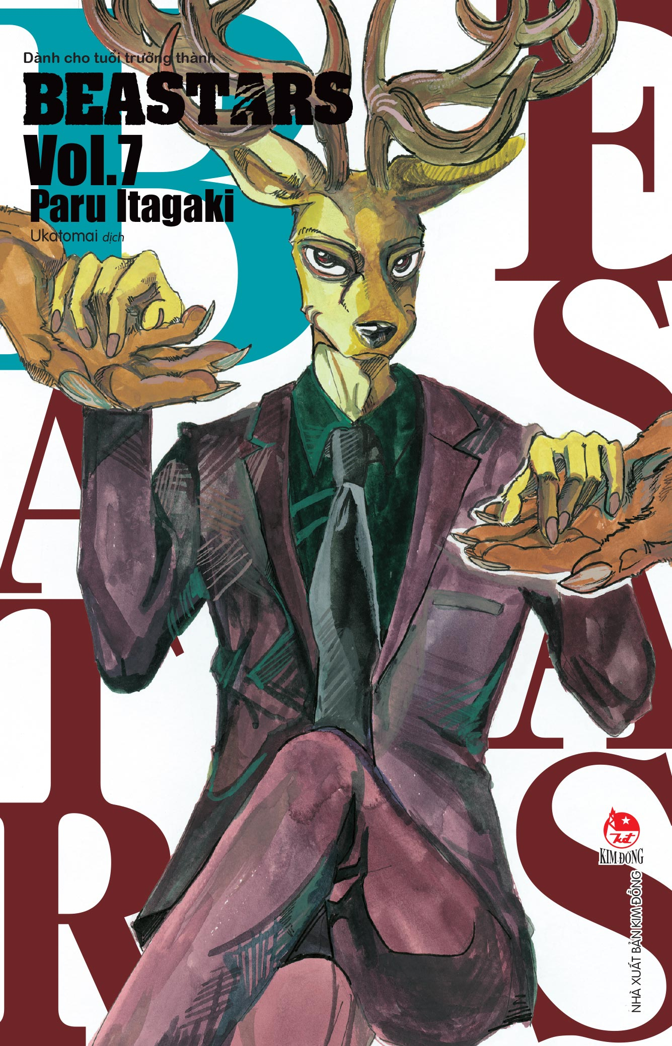 Bộ Beastars - Tập 7 - Tặng Kèm Bookmark' - Ảnh 3
