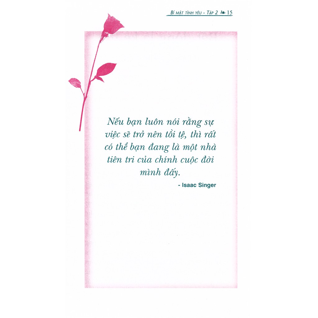 bộ bí mật tình yêu 2 (tái bản) - Ảnh 5