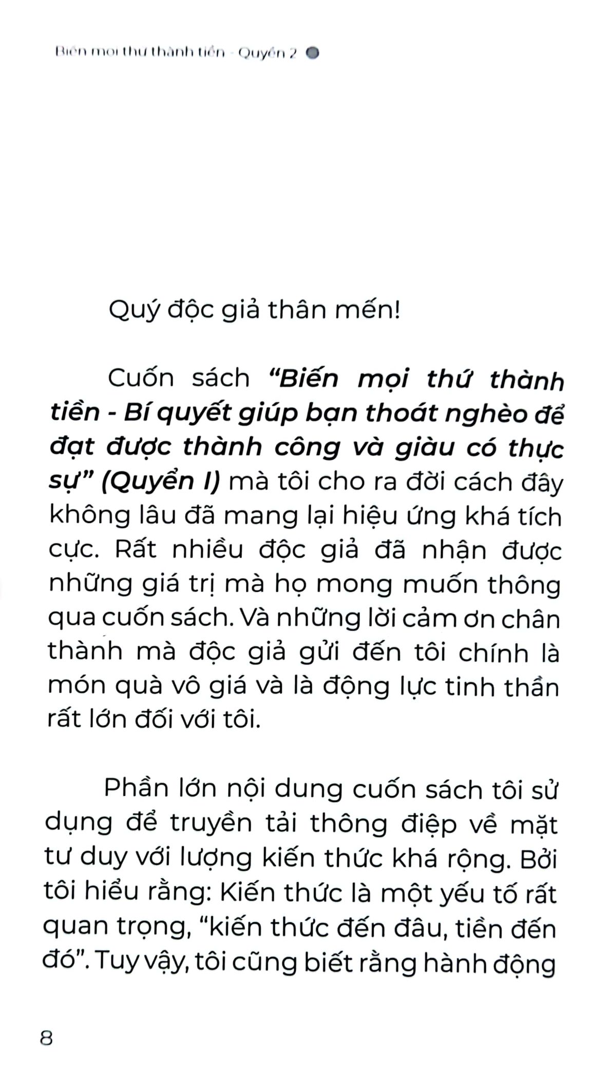 bộ biến mọi thứ thành tiền - quyển 2 - ứng dụng tư duy tạo ra tiền giúp bạn thành công giàu có và hạnh phúc - Ảnh 4