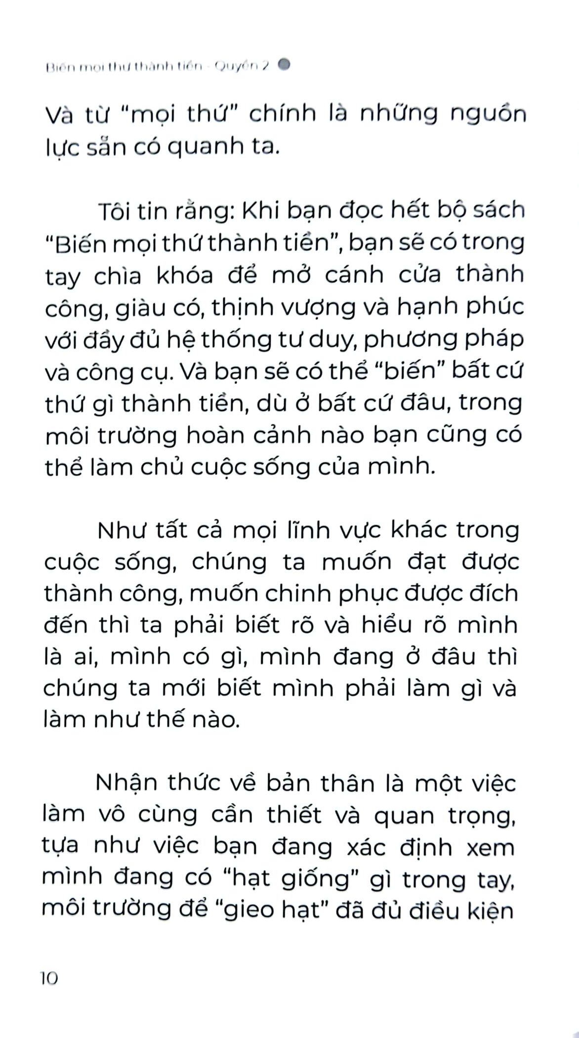 bộ biến mọi thứ thành tiền - quyển 2 - ứng dụng tư duy tạo ra tiền giúp bạn thành công giàu có và hạnh phúc - Ảnh 6
