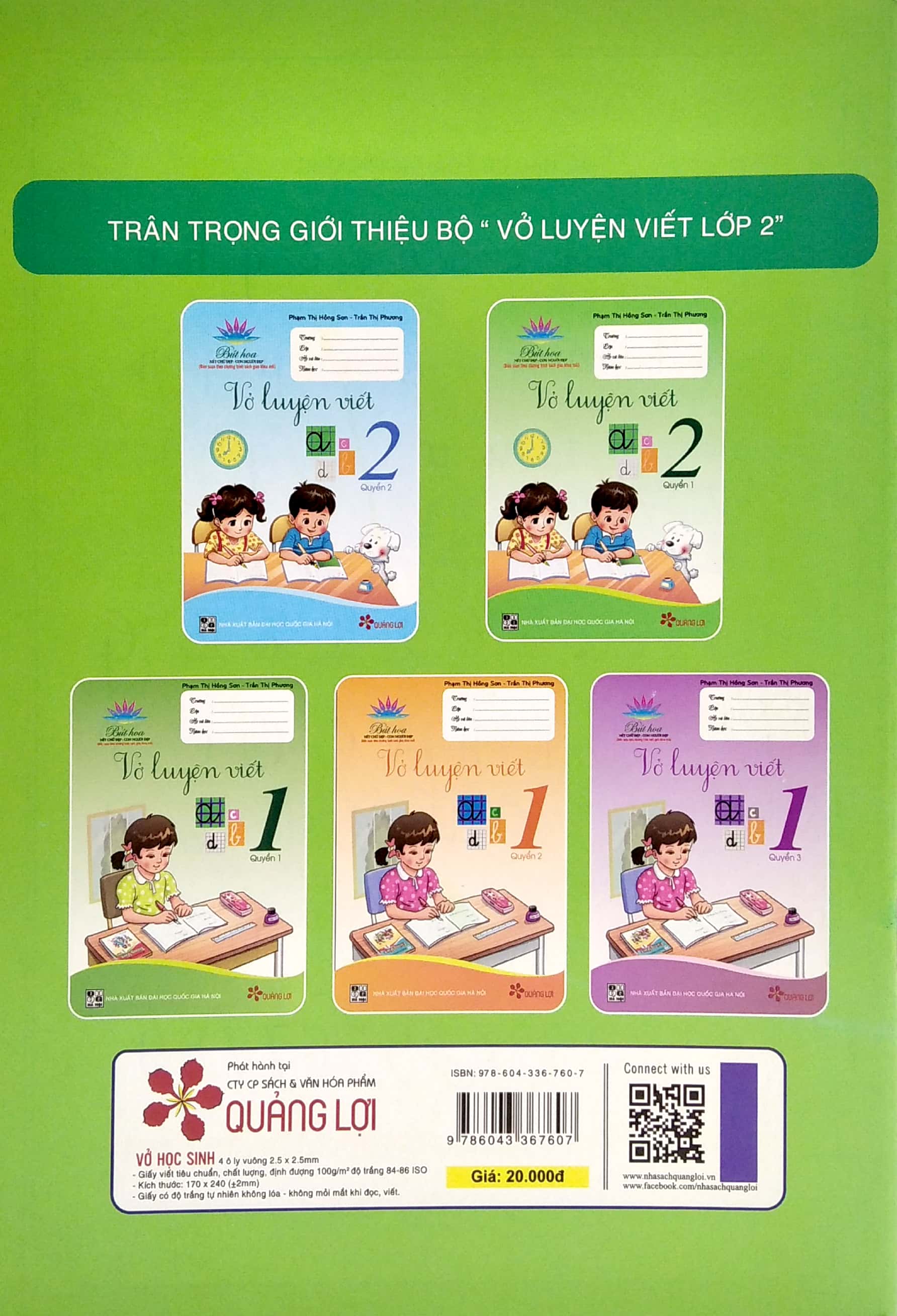 bộ biên soạn theo chương trình sách giáo khoa mới - vở luyện viết 2 - quyển 1 - Ảnh 6