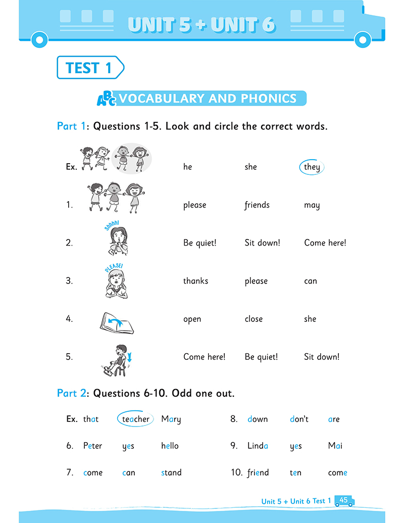 bộ big 4 bộ đề tự kiểm tra 4 kỹ năng nghe - nói - đọc - viết (cơ bản và nâng cao) tiếng anh lớp 3 tập 1 - Ảnh 11