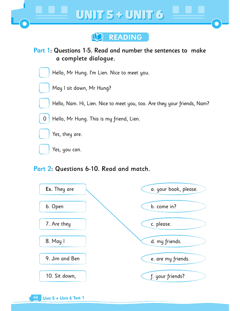 bộ big 4 bộ đề tự kiểm tra 4 kỹ năng nghe - nói - đọc - viết (cơ bản và nâng cao) tiếng anh lớp 3 tập 1 - Ảnh 14