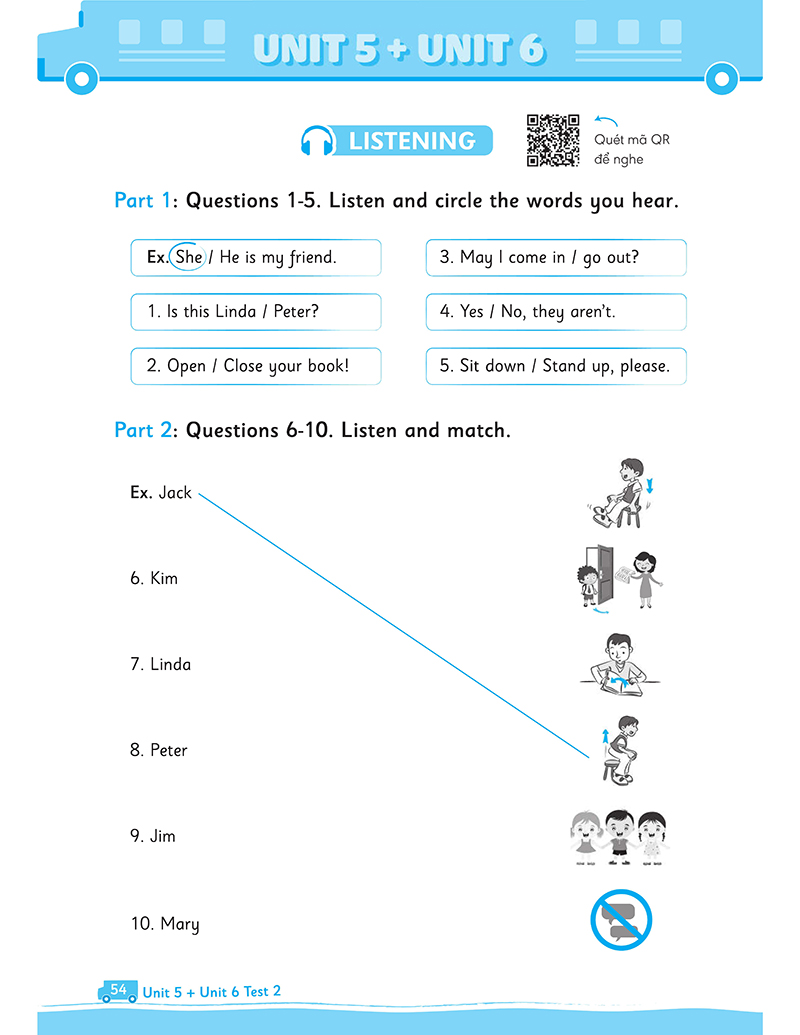 bộ big 4 bộ đề tự kiểm tra 4 kỹ năng nghe - nói - đọc - viết (cơ bản và nâng cao) tiếng anh lớp 3 tập 1 - Ảnh 20