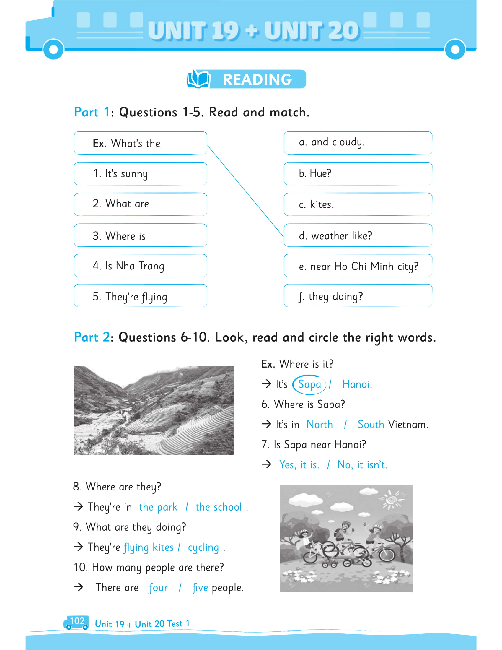 bộ big 4 bộ đề tự kiểm tra 4 kỹ năng nghe - nói - đọc - viết (cơ bản và nâng cao) tiếng anh lớp 3 - tập 2 - Ảnh 13