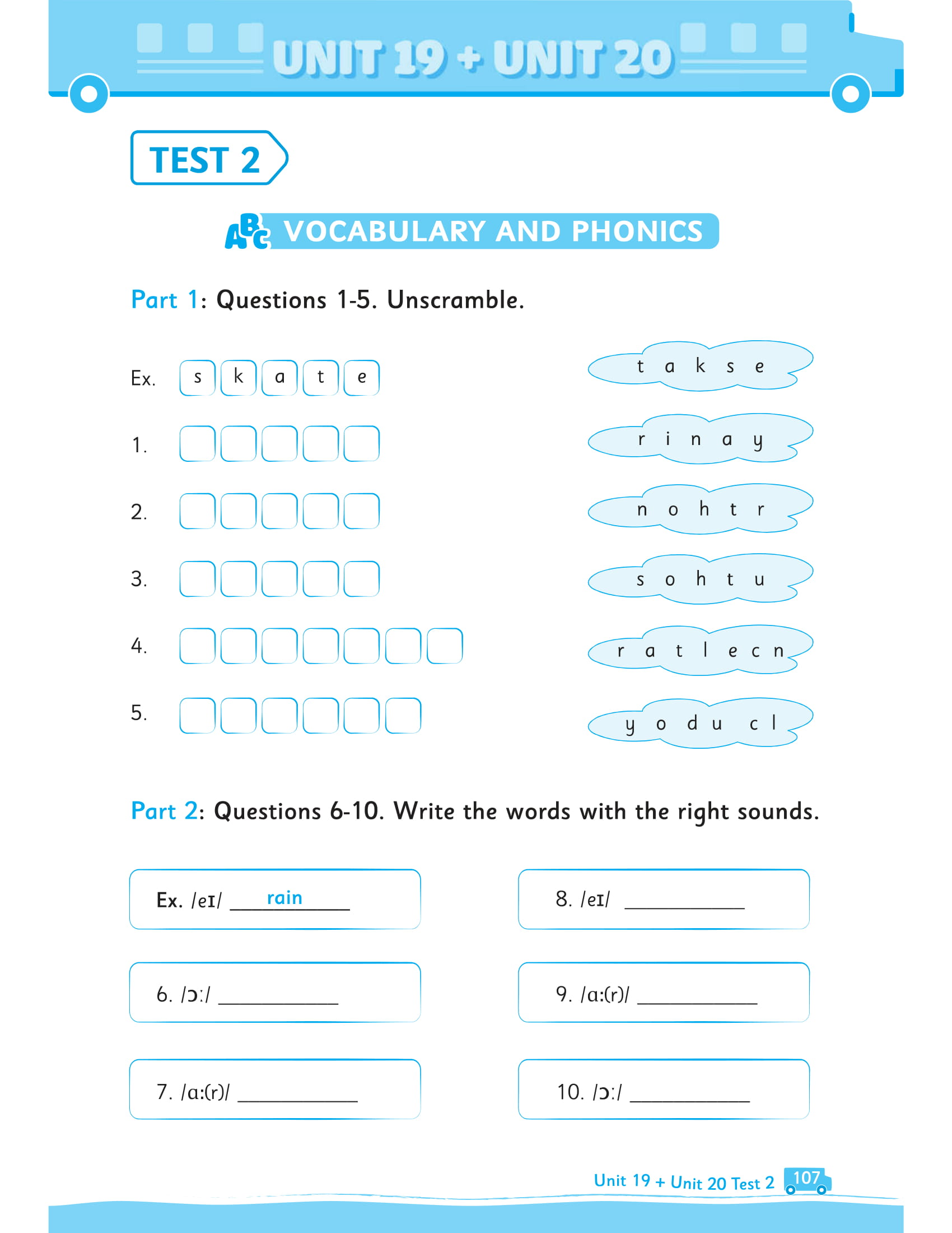 bộ big 4 bộ đề tự kiểm tra 4 kỹ năng nghe - nói - đọc - viết (cơ bản và nâng cao) tiếng anh lớp 3 - tập 2 - Ảnh 18