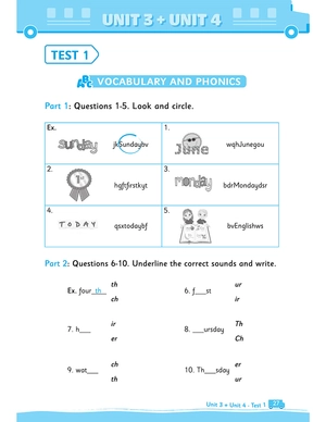 bộ big 4 - bộ đề tự kiểm tra 4 kỹ năng nghe - nói - đọc - viết (cơ bản và nâng cao) tiếng anh lớp 4 - tập 1 - Ảnh 11