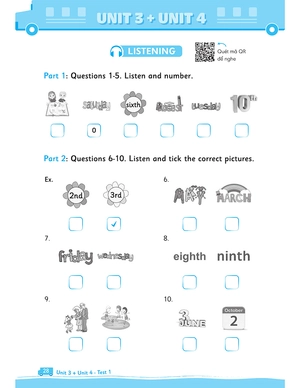 bộ big 4 - bộ đề tự kiểm tra 4 kỹ năng nghe - nói - đọc - viết (cơ bản và nâng cao) tiếng anh lớp 4 - tập 1 - Ảnh 12