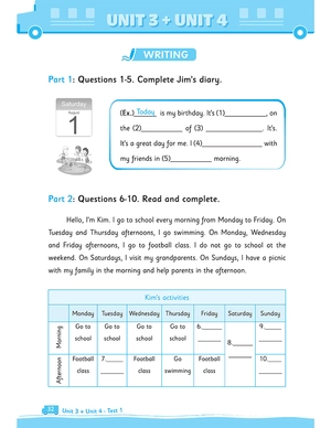 bộ big 4 - bộ đề tự kiểm tra 4 kỹ năng nghe - nói - đọc - viết (cơ bản và nâng cao) tiếng anh lớp 4 - tập 1 - Ảnh 16
