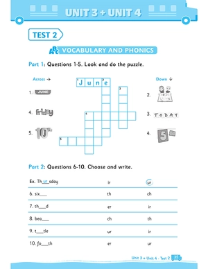 bộ big 4 - bộ đề tự kiểm tra 4 kỹ năng nghe - nói - đọc - viết (cơ bản và nâng cao) tiếng anh lớp 4 - tập 1 - Ảnh 19