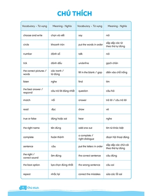 bộ big 4 - bộ đề tự kiểm tra 4 kỹ năng nghe - nói - đọc - viết (cơ bản và nâng cao) tiếng anh lớp 4 - tập 1 - Ảnh 6