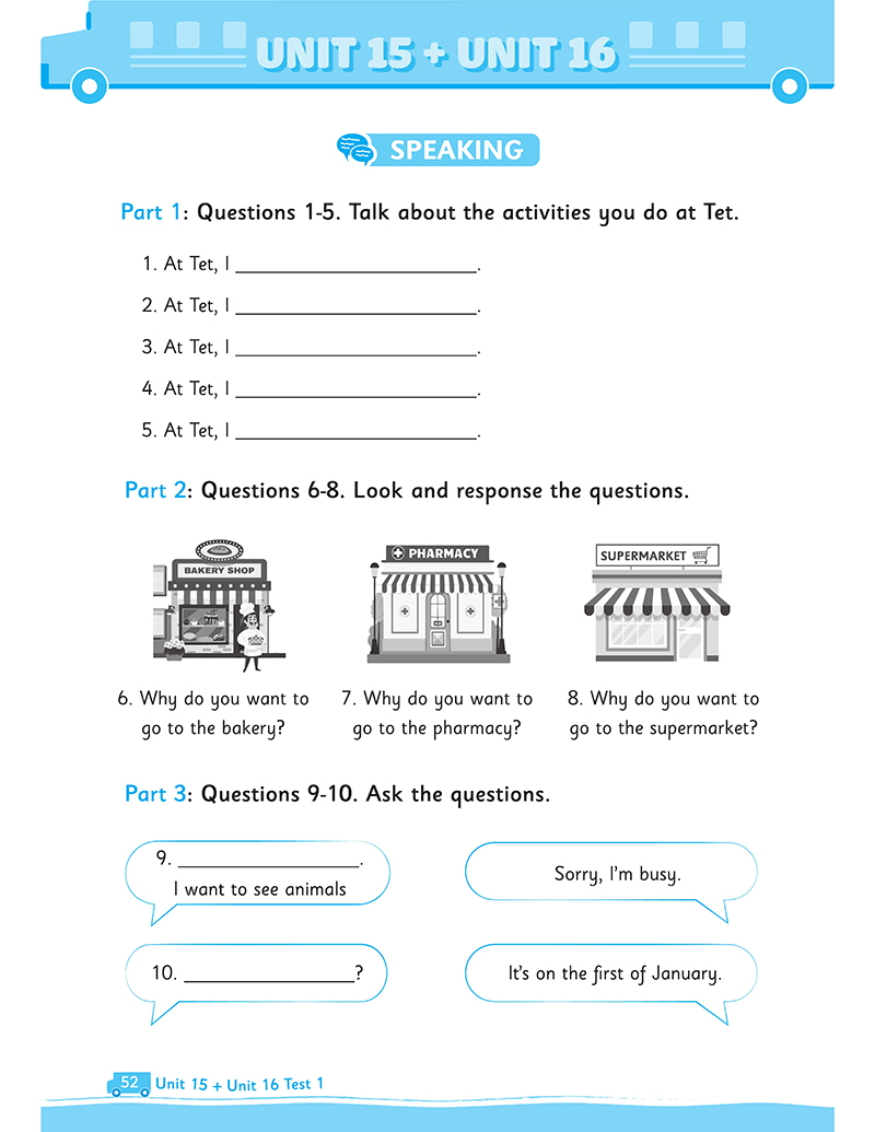 bộ big 4 - bộ đề tự kiểm tra 4 kỹ năng nghe - nói - đọc - viết (cơ bản và nâng cao) tiếng anh lớp 4 - tập 2 - Ảnh 18
