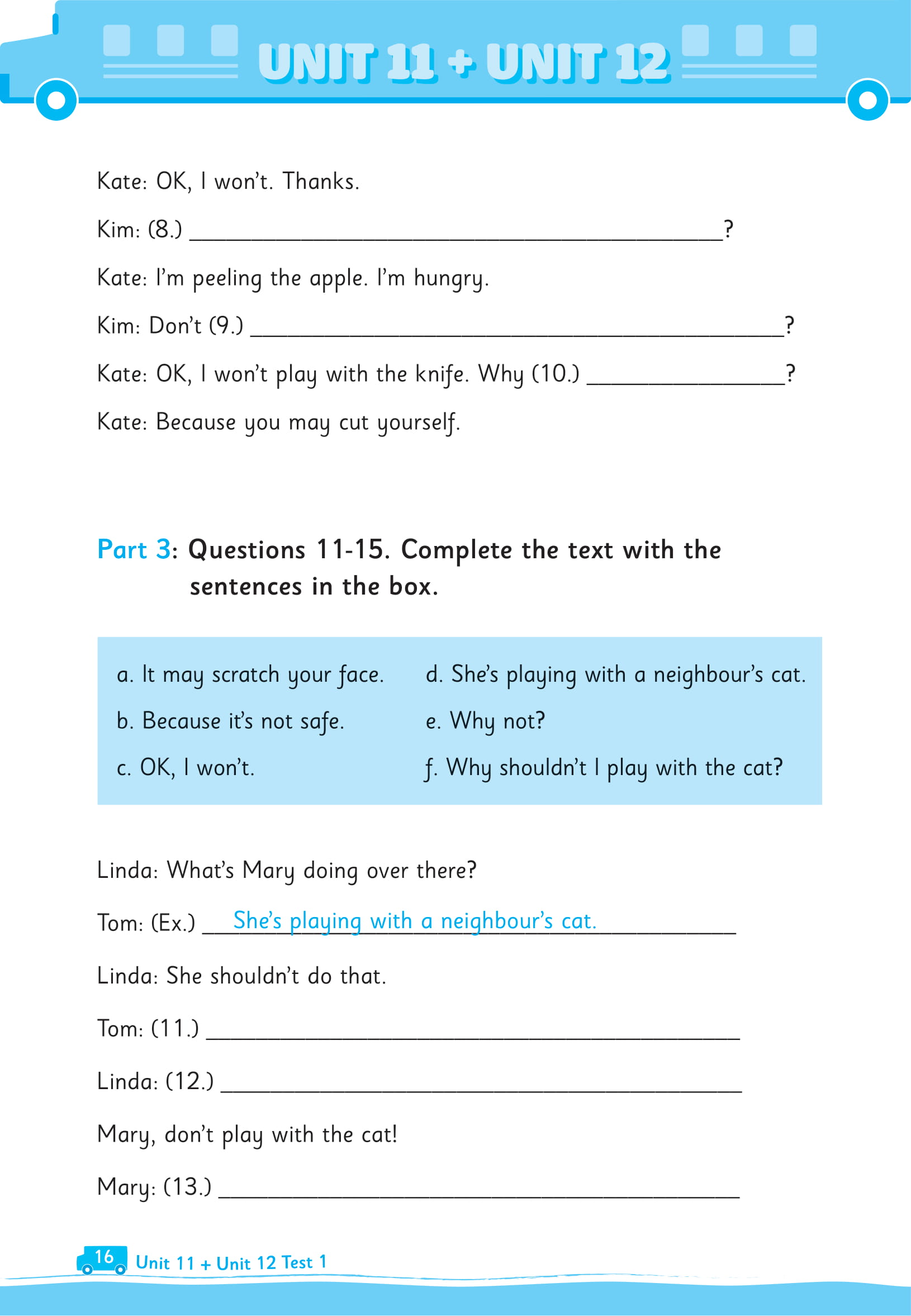 bộ big 4 - bộ đề tự kiểm tra 4 kỹ năng nghe - nói - đọc - viết (cơ bản và nâng cao) tiếng anh lớp 5 - tập 2 - Ảnh 13