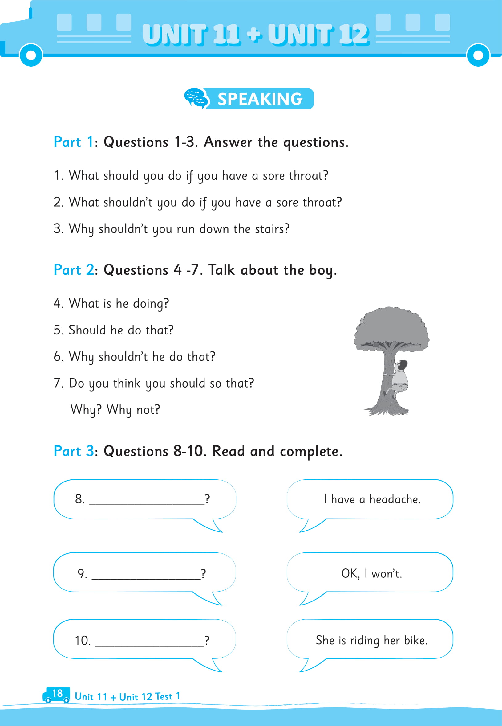 bộ big 4 - bộ đề tự kiểm tra 4 kỹ năng nghe - nói - đọc - viết (cơ bản và nâng cao) tiếng anh lớp 5 - tập 2 - Ảnh 15