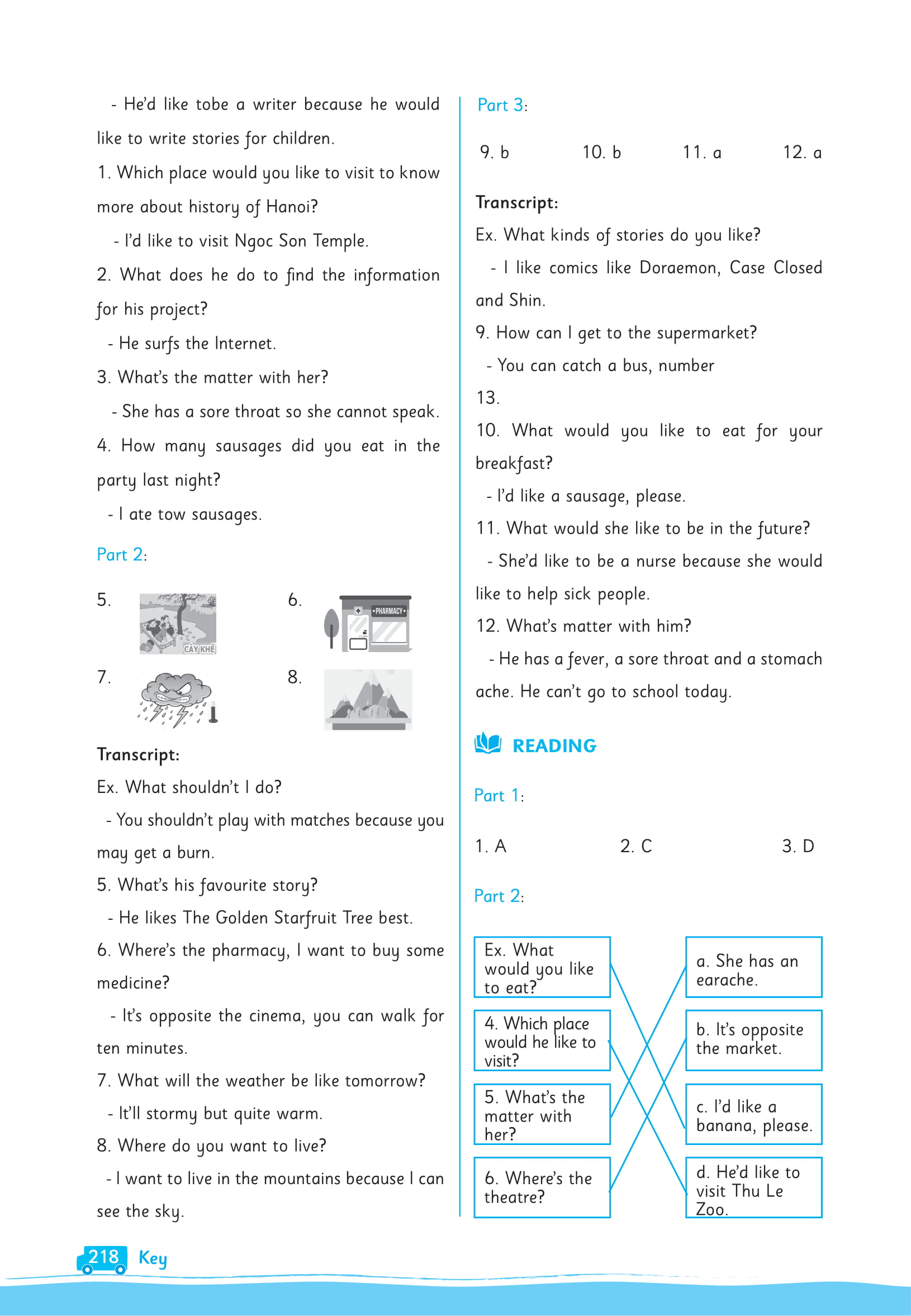 bộ big 4 - bộ đề tự kiểm tra 4 kỹ năng nghe - nói - đọc - viết (cơ bản và nâng cao) tiếng anh lớp 5 - tập 2 - Ảnh 18