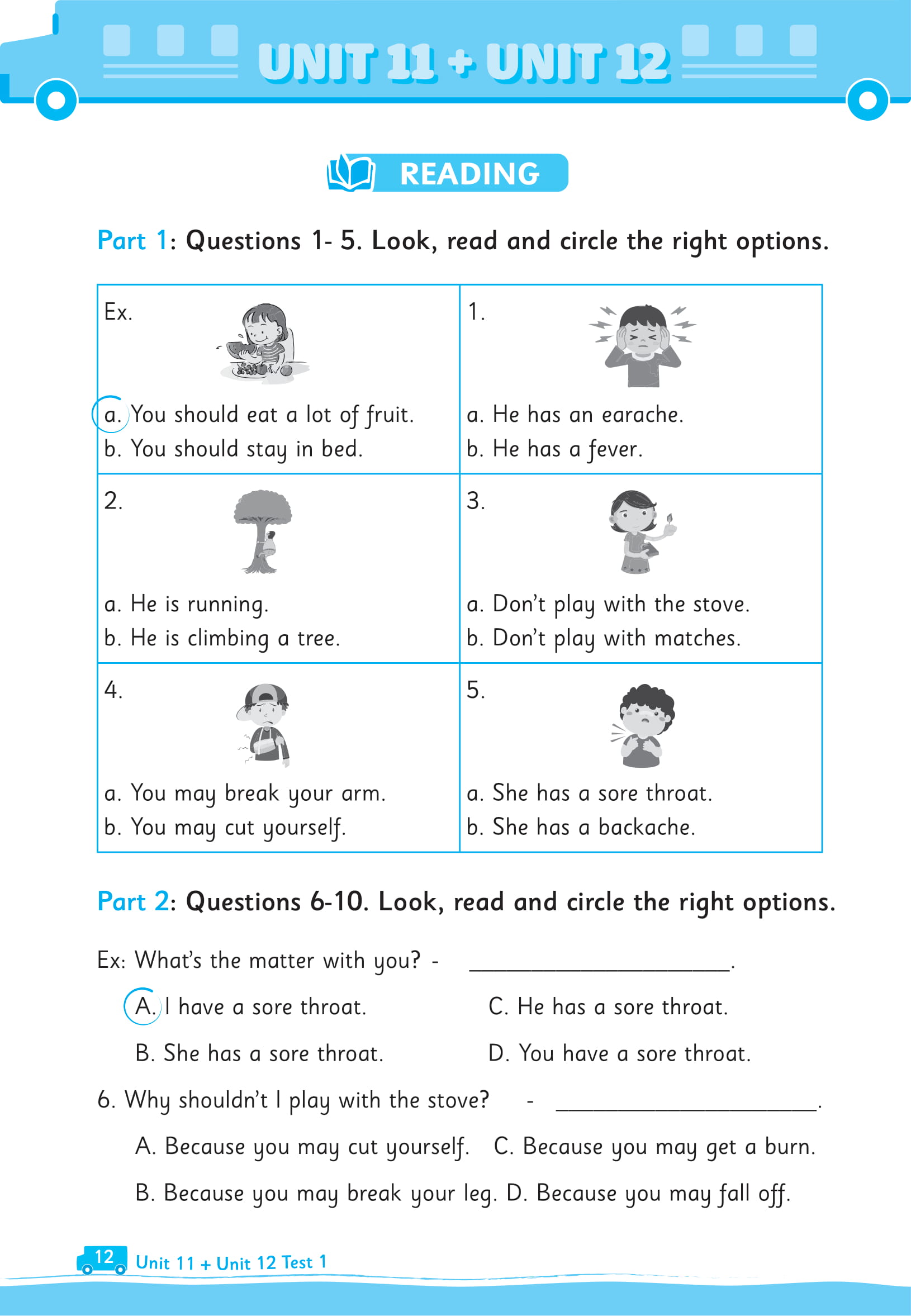 bộ big 4 - bộ đề tự kiểm tra 4 kỹ năng nghe - nói - đọc - viết (cơ bản và nâng cao) tiếng anh lớp 5 - tập 2 - Ảnh 9