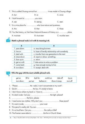 bộ big 4 - bộ đề tự kiểm tra 4 kỹ năng nghe - nói - đọc - viết (cơ bản và nâng cao) tiếng anh lớp 9 - tập 1 - Ảnh 7