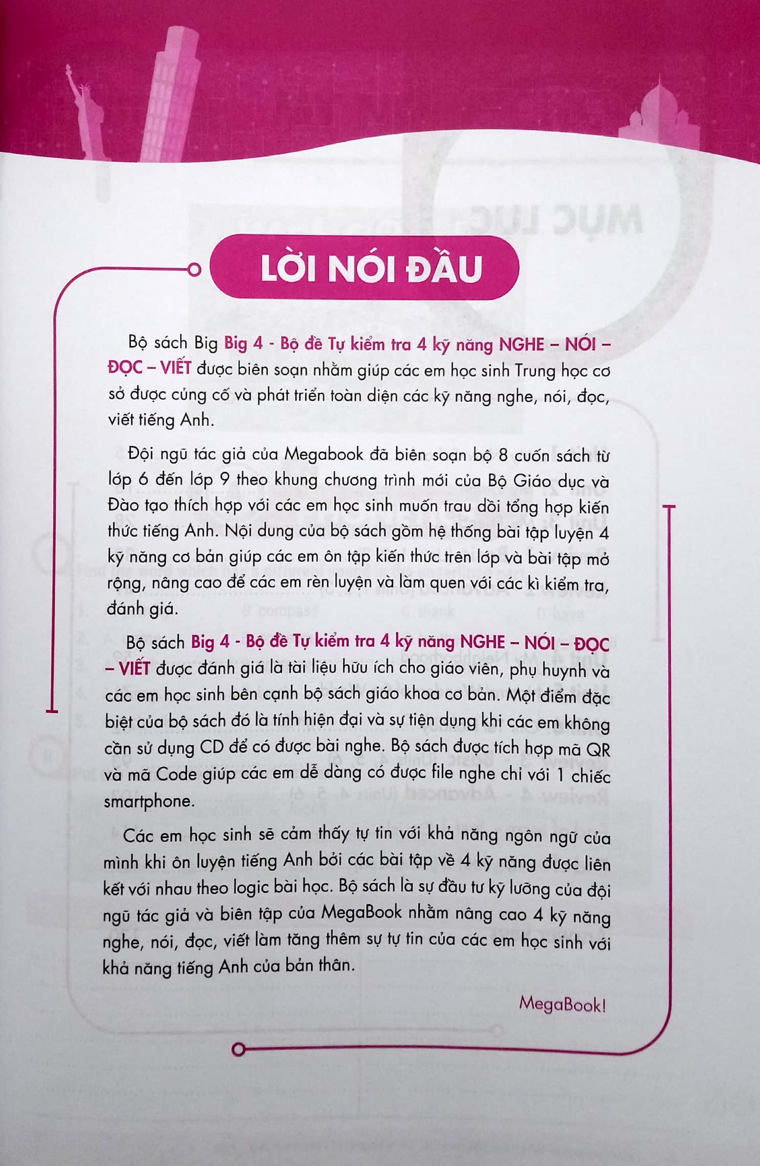 bộ big 4 - bộ đề tự kiểm tra 4 kỹ năng nghe - nói - đọc - viết tiếng anh 6 - tập 1 (cơ bản và nâng cao) - Ảnh 4